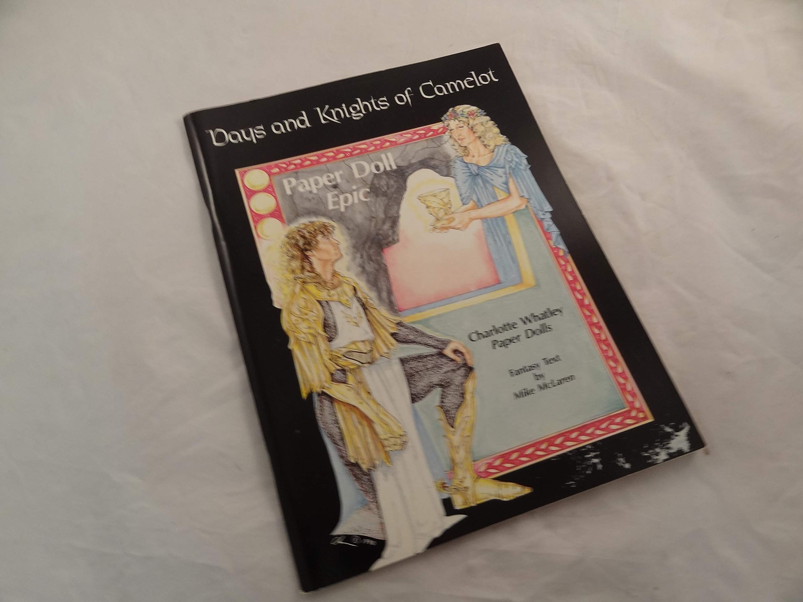 Days and Knights of Camelot Paper Dolls,Used