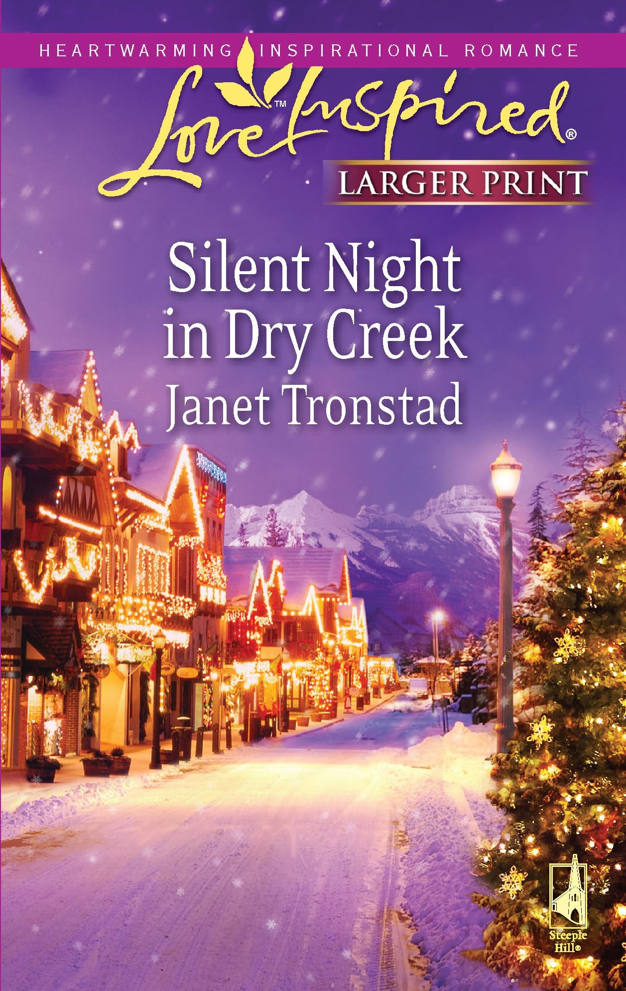 Silent Night in Dry Creek (Love Inspired Large Print),Used