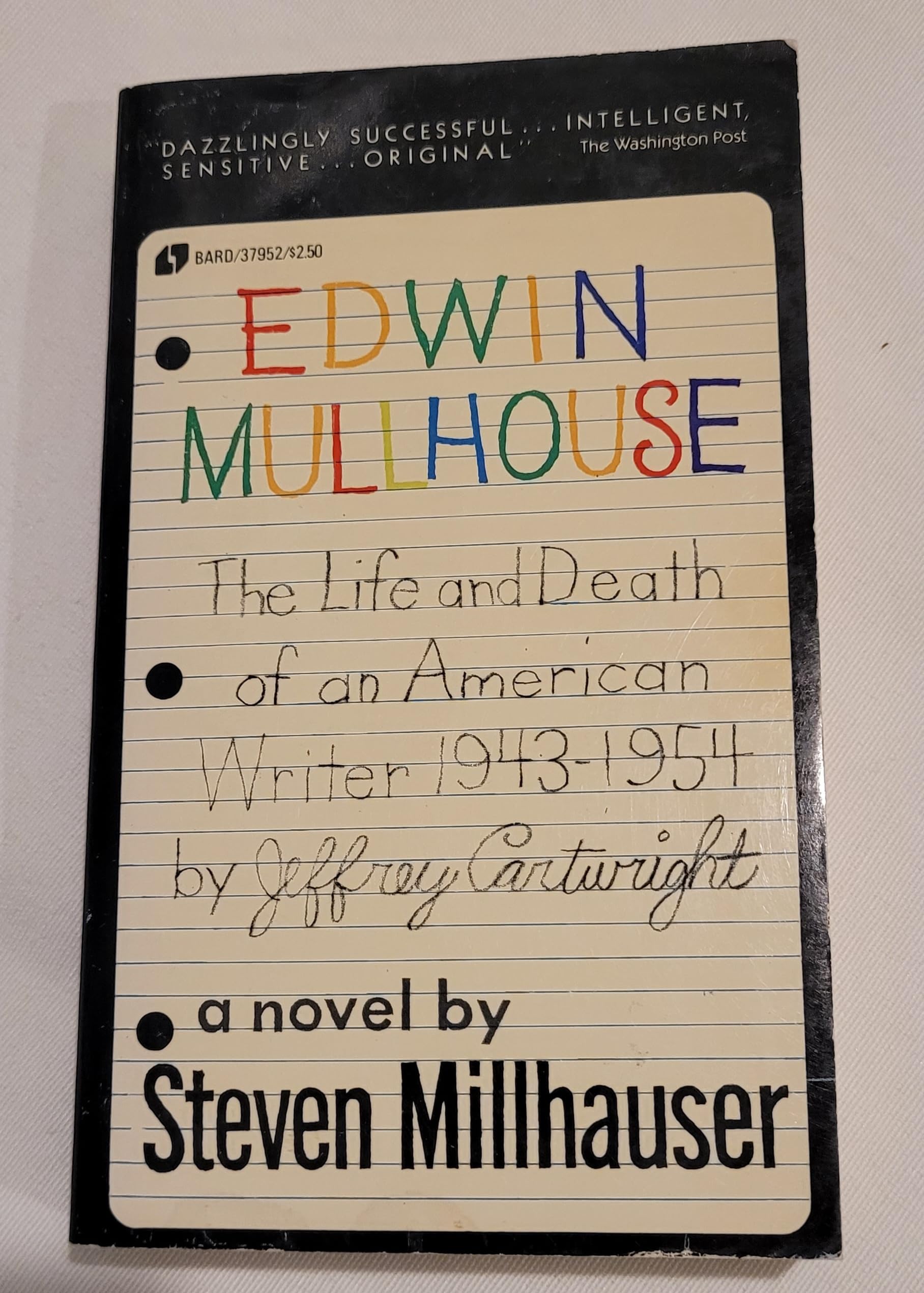 Edwin Mullhouse, the life and death of an American writer, 19431954, by Jeffrey Cartwright: A novel,Used