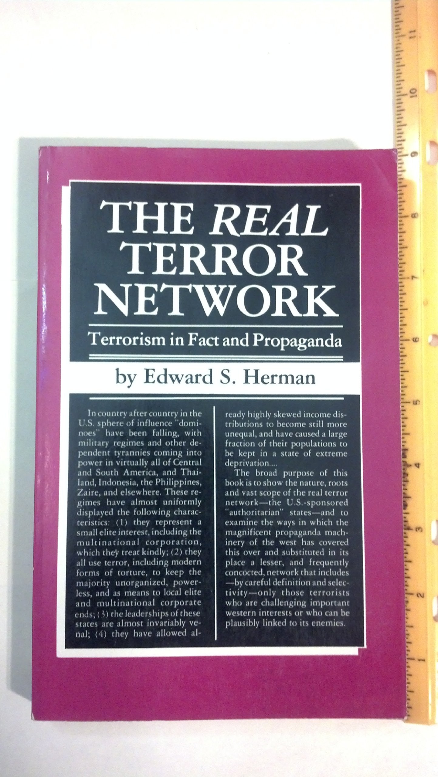 The Real Terror Network: Terrorism In Fact And Propaganda