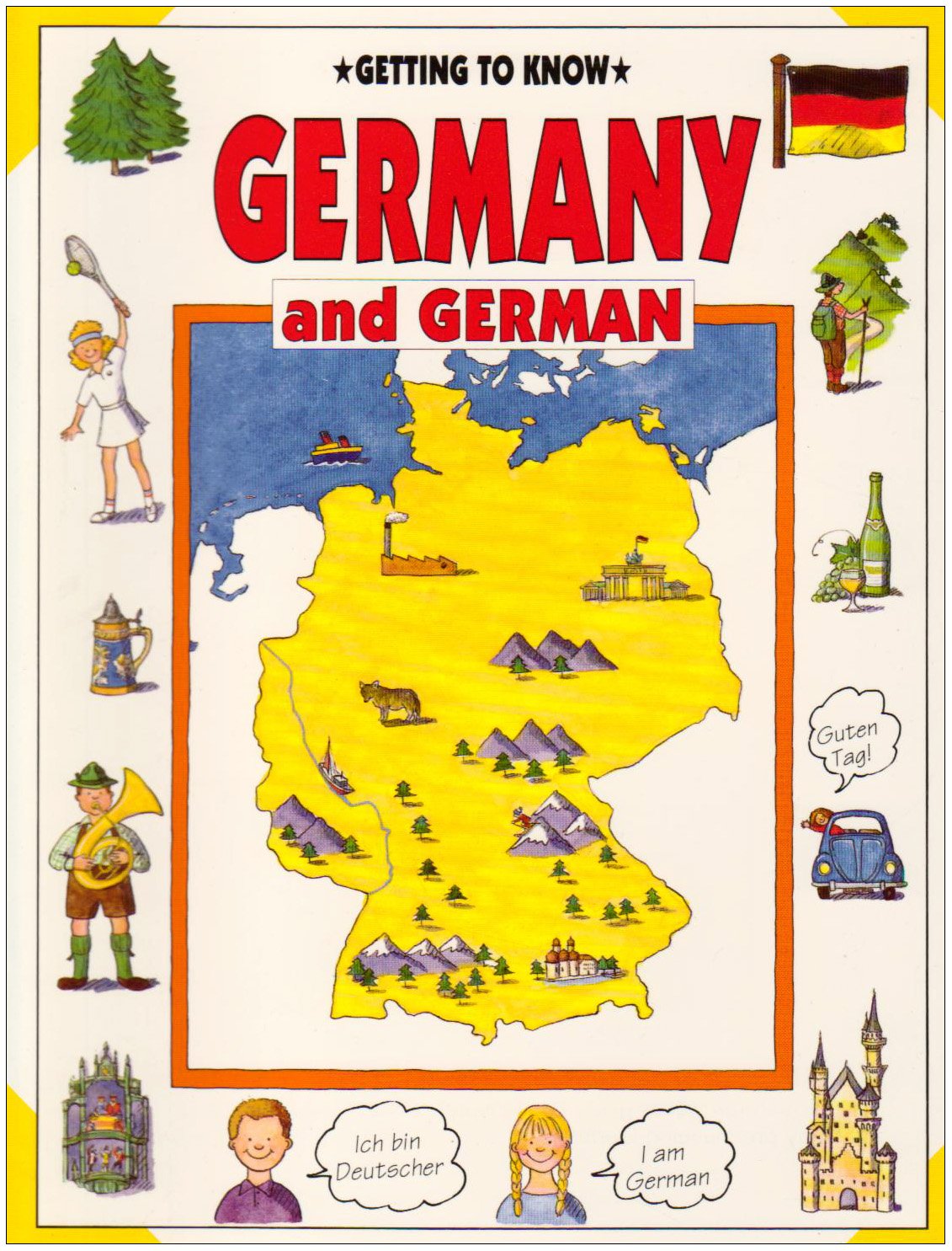 Germany And German (Getting To Know) (English And German Edition),Used