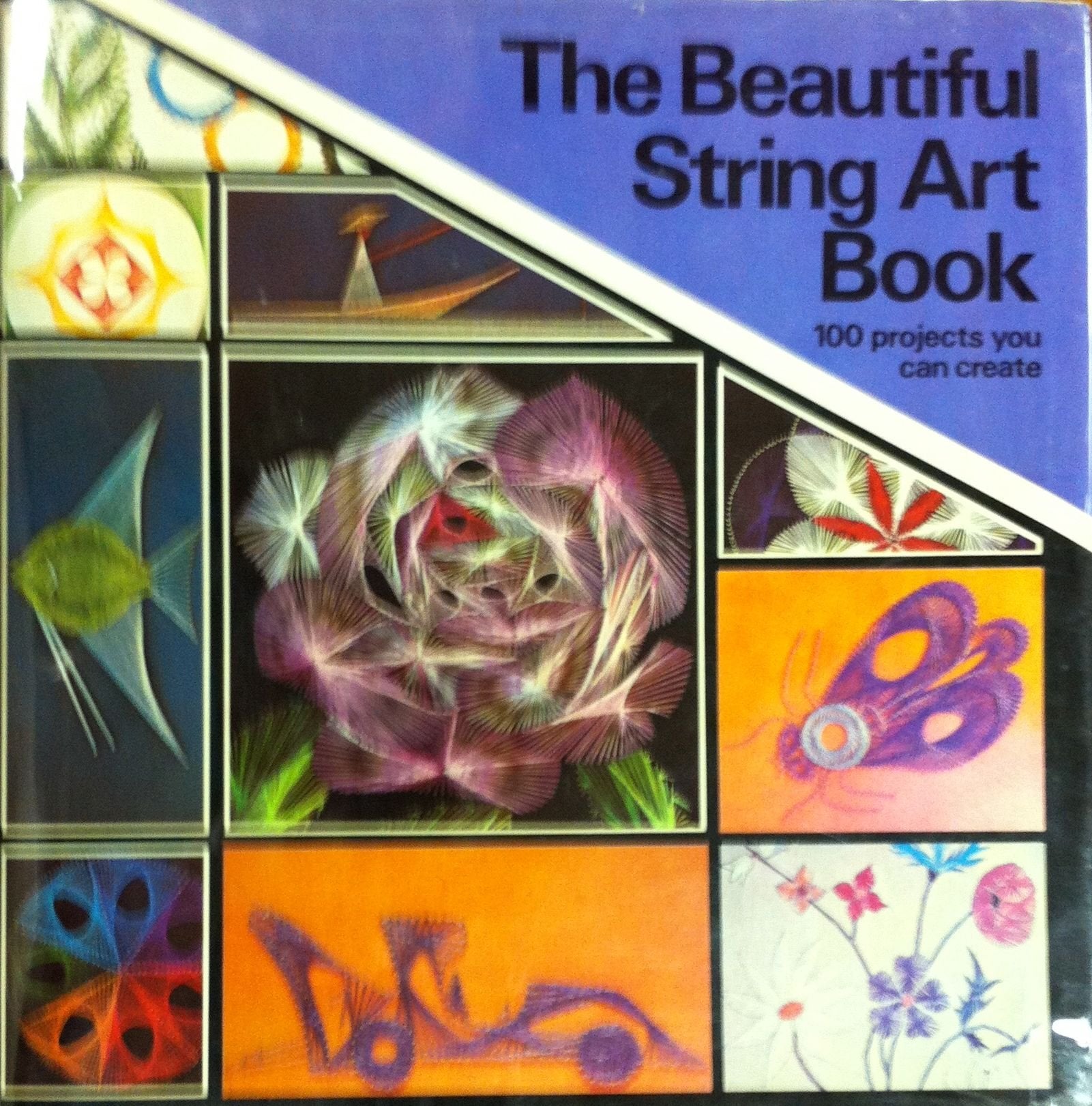 The Beautiful String Art Book,Used