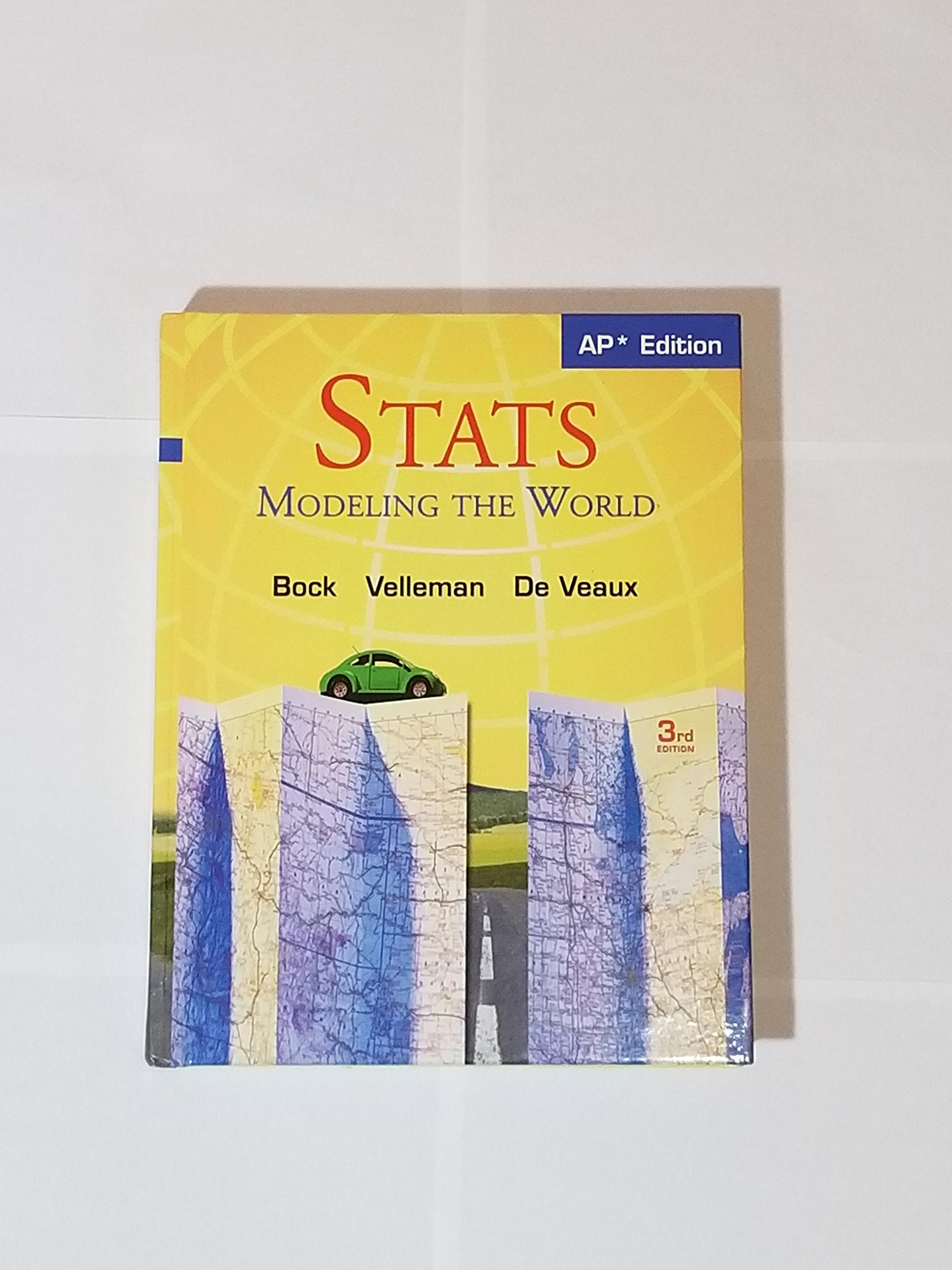Stats: Modeling the World Nasta Edition Grades 912,Used