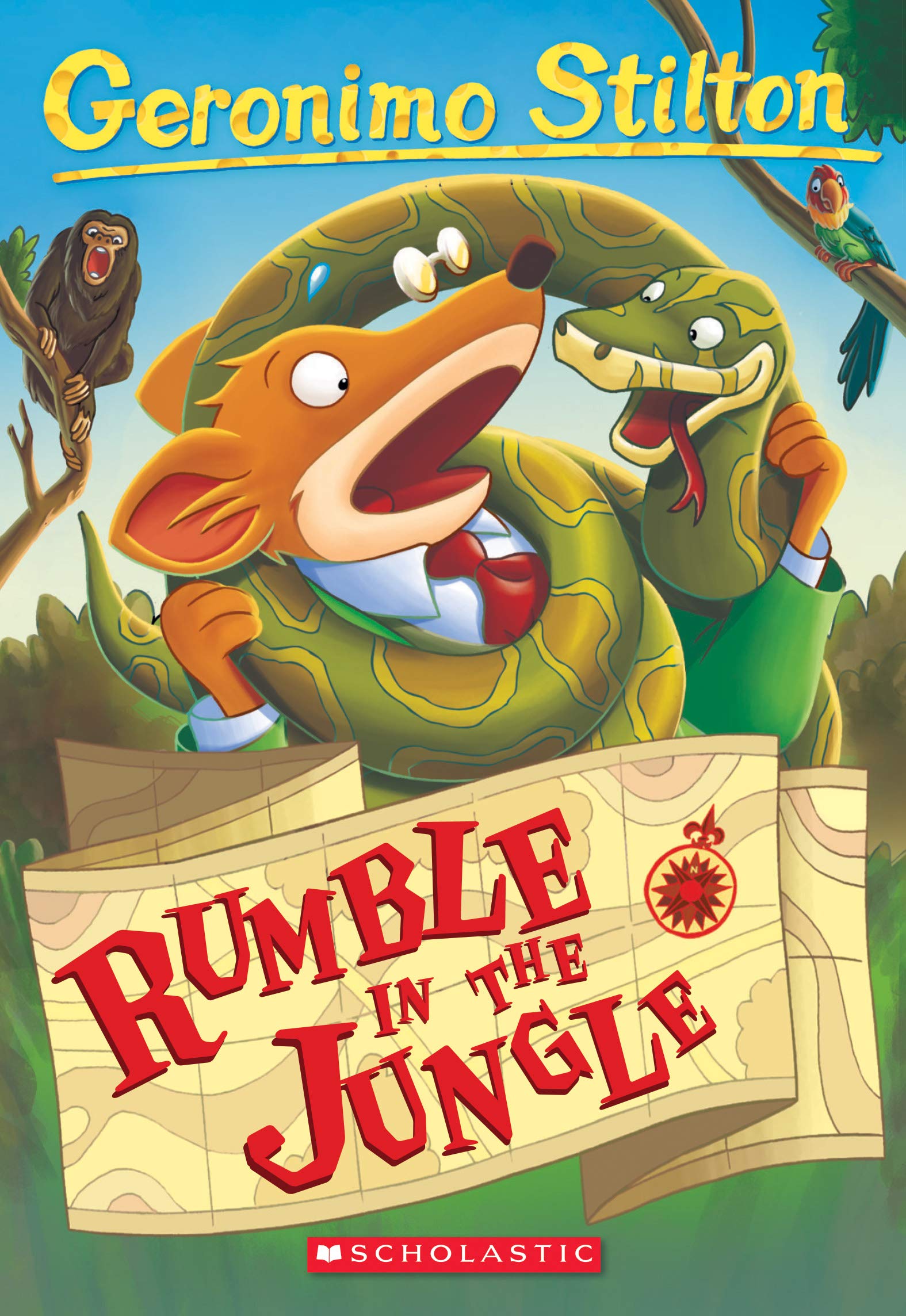 Rumble In The Jungle (Geronimo Stilton #53),Used