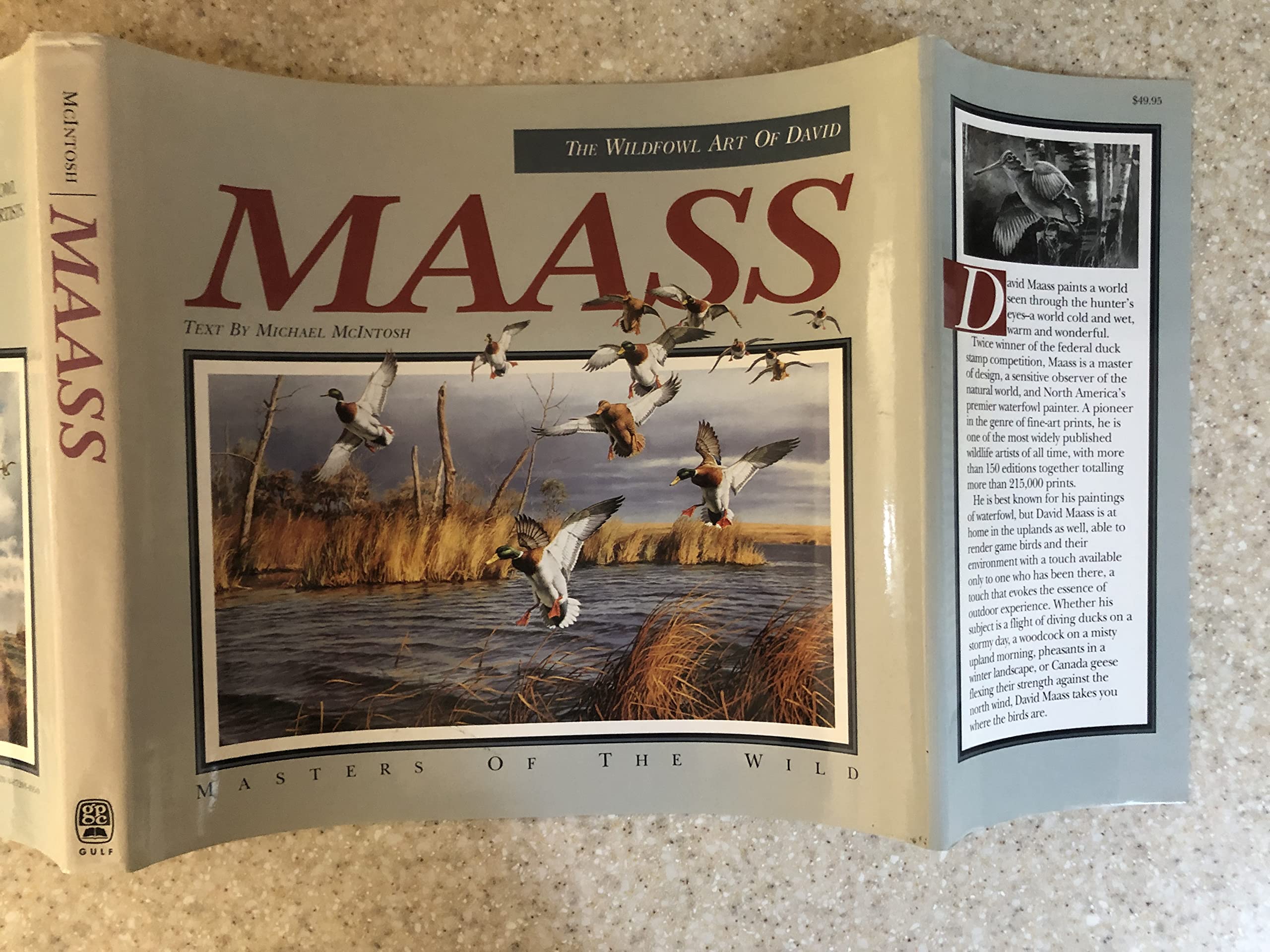 The Wildfowl Art of David Maass: Masters of the Wild,Used