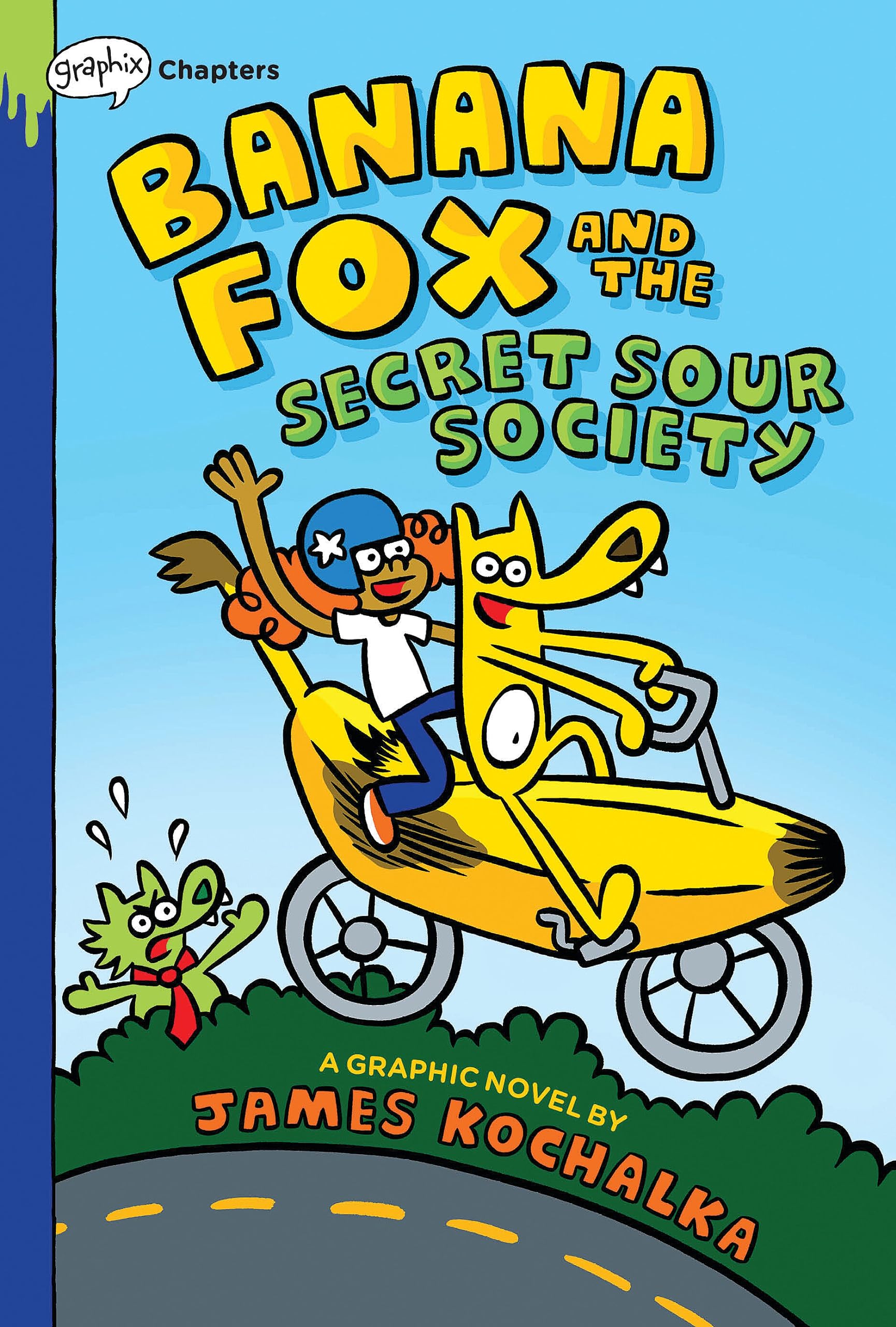 Banana Fox and the Secret Sour Society: A Graphix Chapters Book (Banana Fox #1) (1),Used
