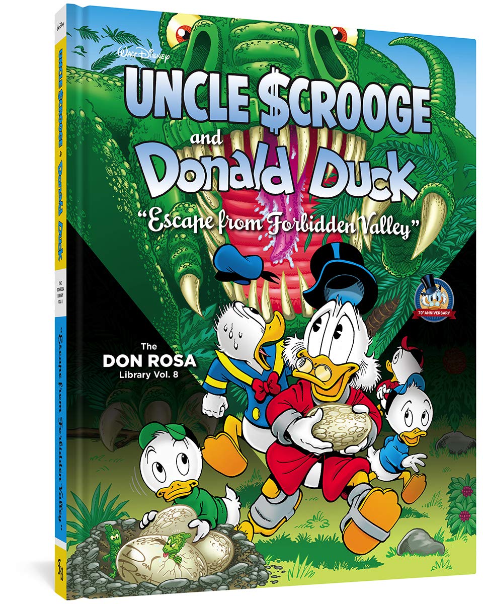 Walt Disney Uncle Scrooge And Donald Duck The Don Rosa Library Vol. 8: 'Escape From Forbidden Valley' (DISNEY ROSA DUCK LIBRARY ,Used