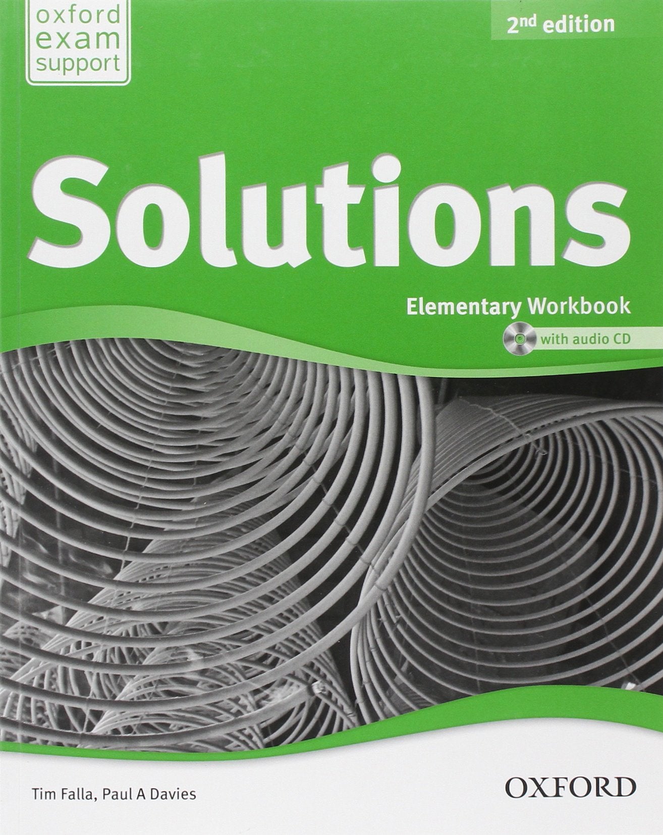 Solutions 2nd edition Elementary. Workbook and Audio CD Pack,Used