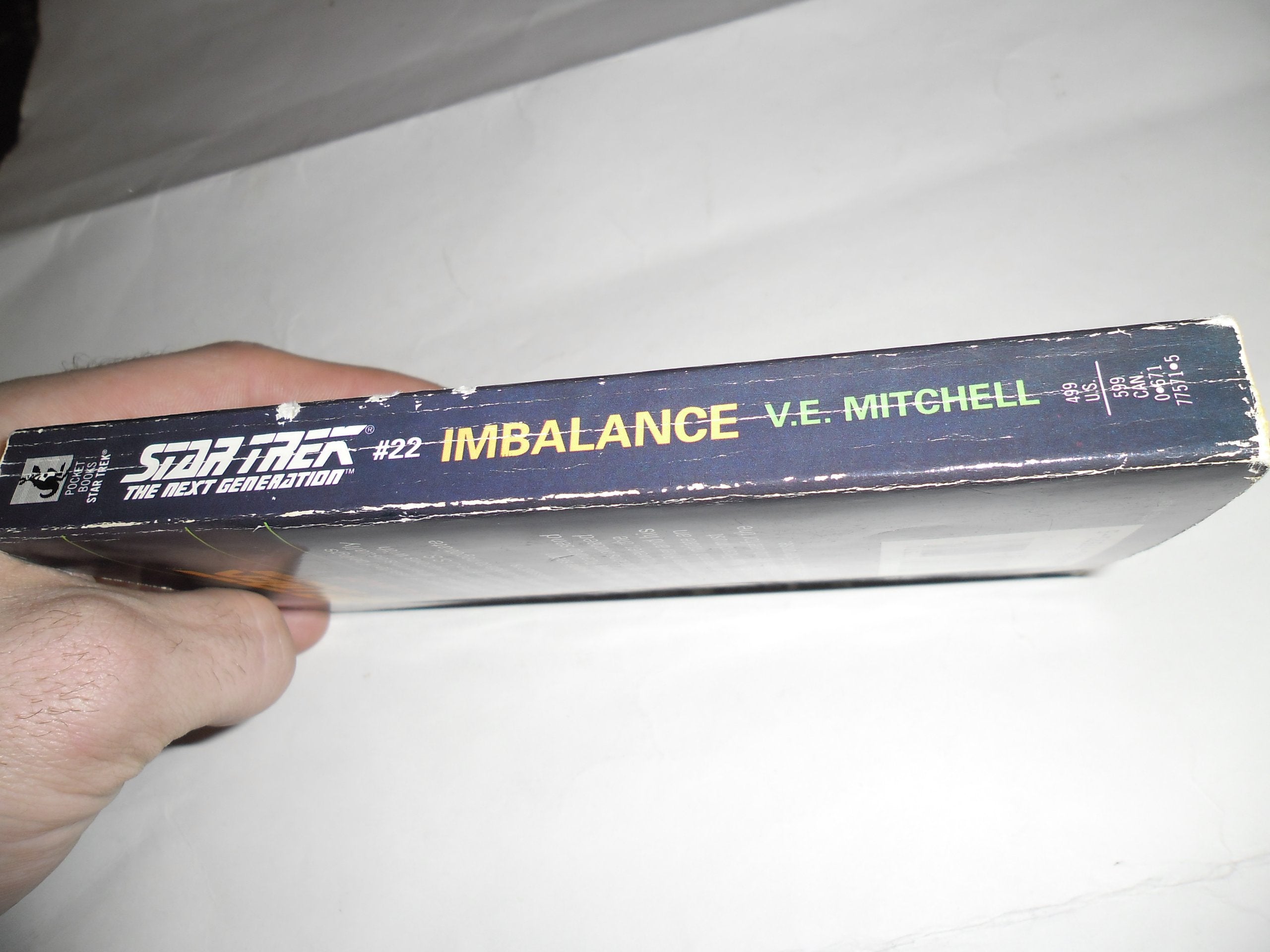 Imbalance (Star Trek: The Next Generation, No. 22),Used