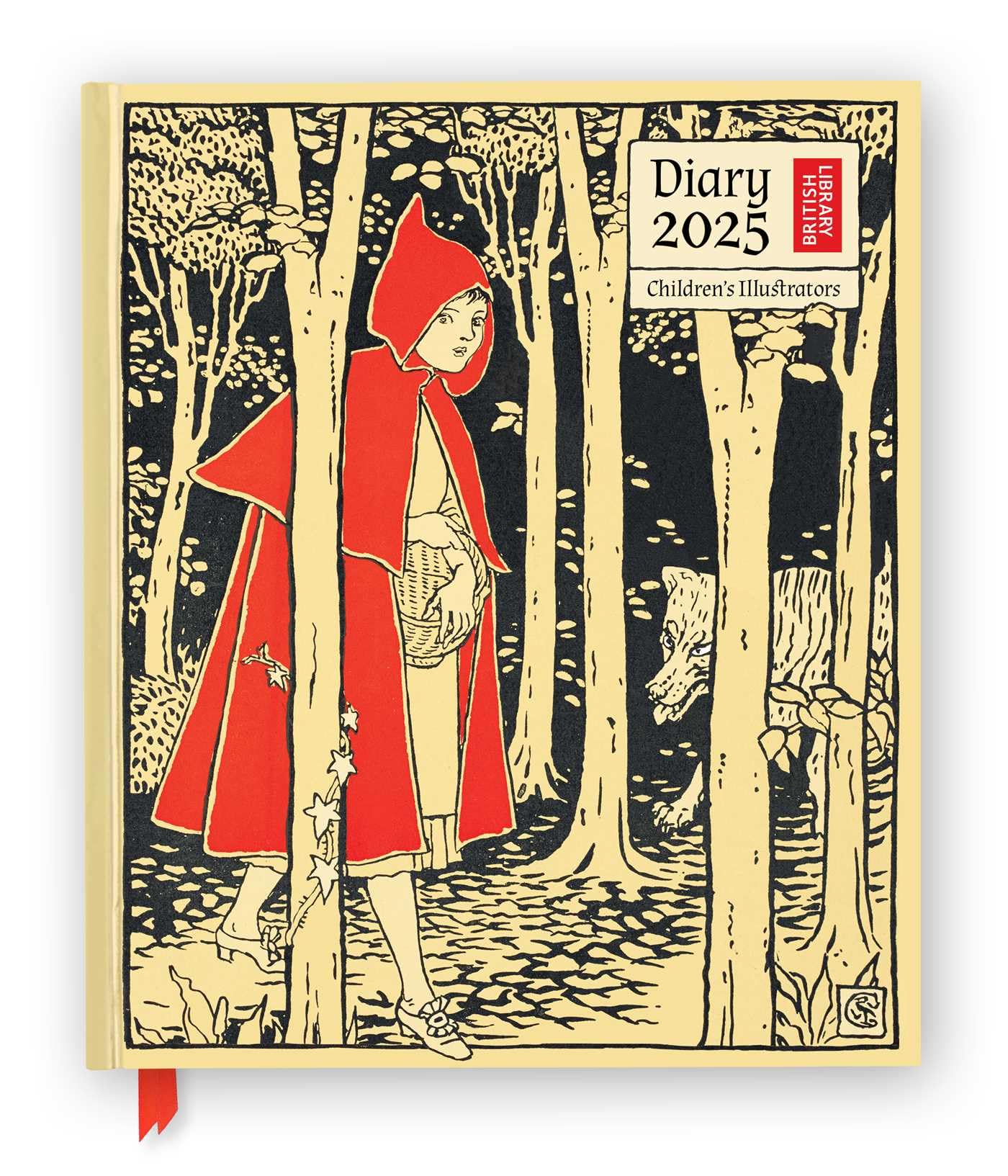 British Library: Children's Illustrators 2025 Desk Diary Planner Week to View, Illustrated throughout,New