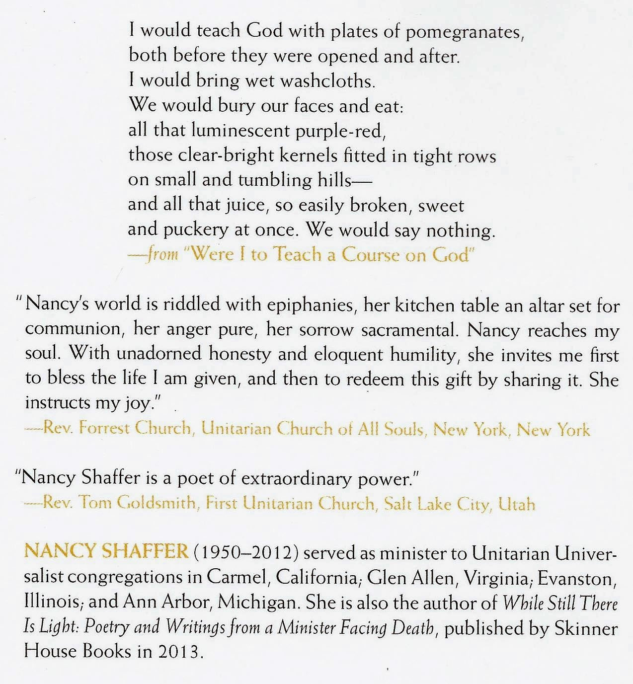 Instructions in Joy: Meditations,Used