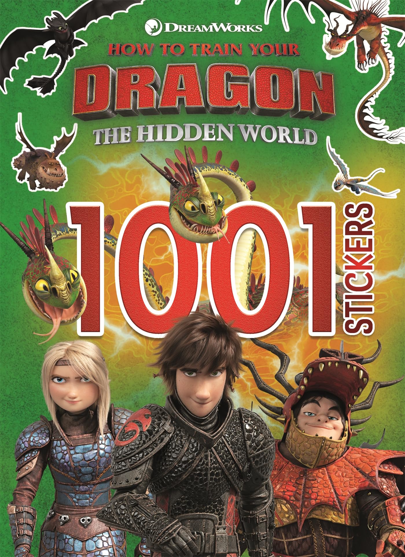 How To Train Your Dragon The Hidden World: 1001 Stickers