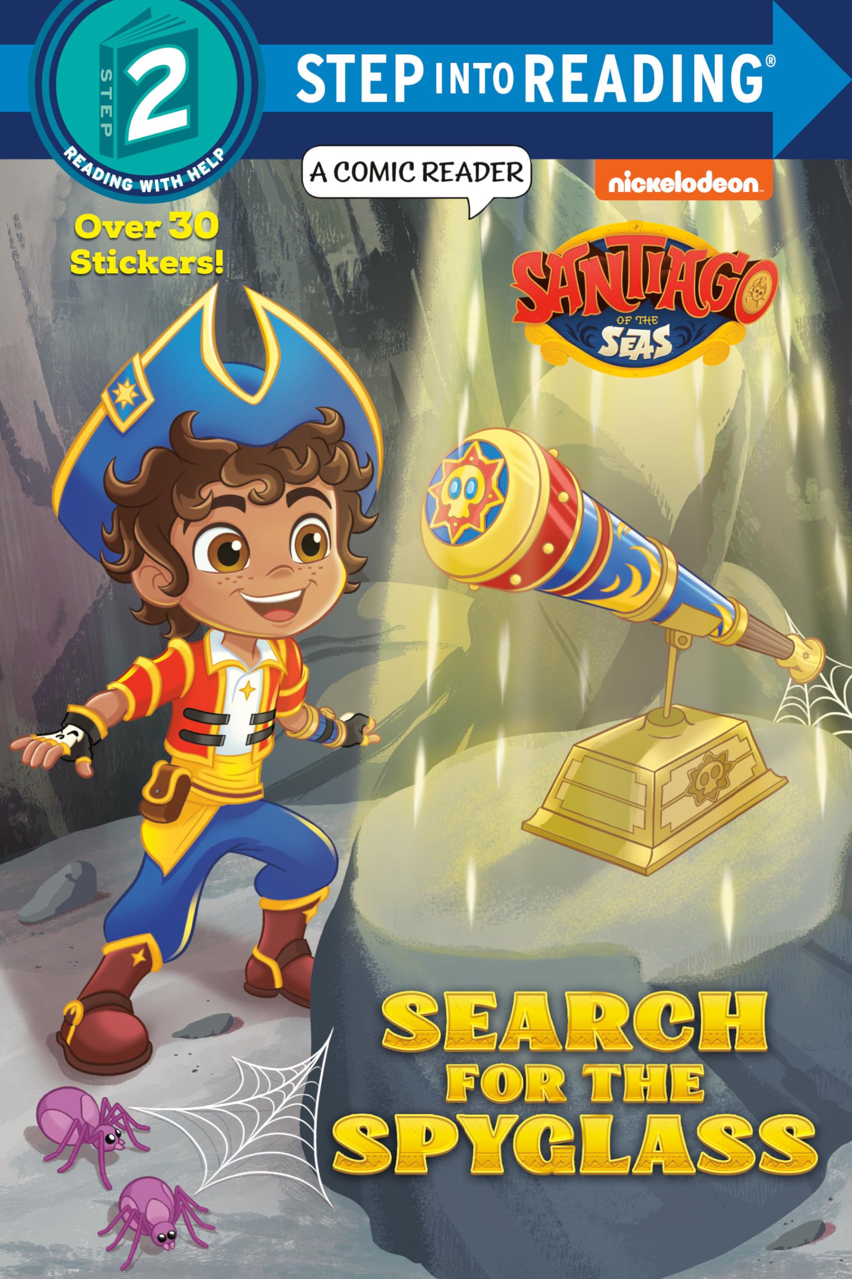 Search For The Spyglass! (Santiago Of The Seas) (Step Into Reading),Used