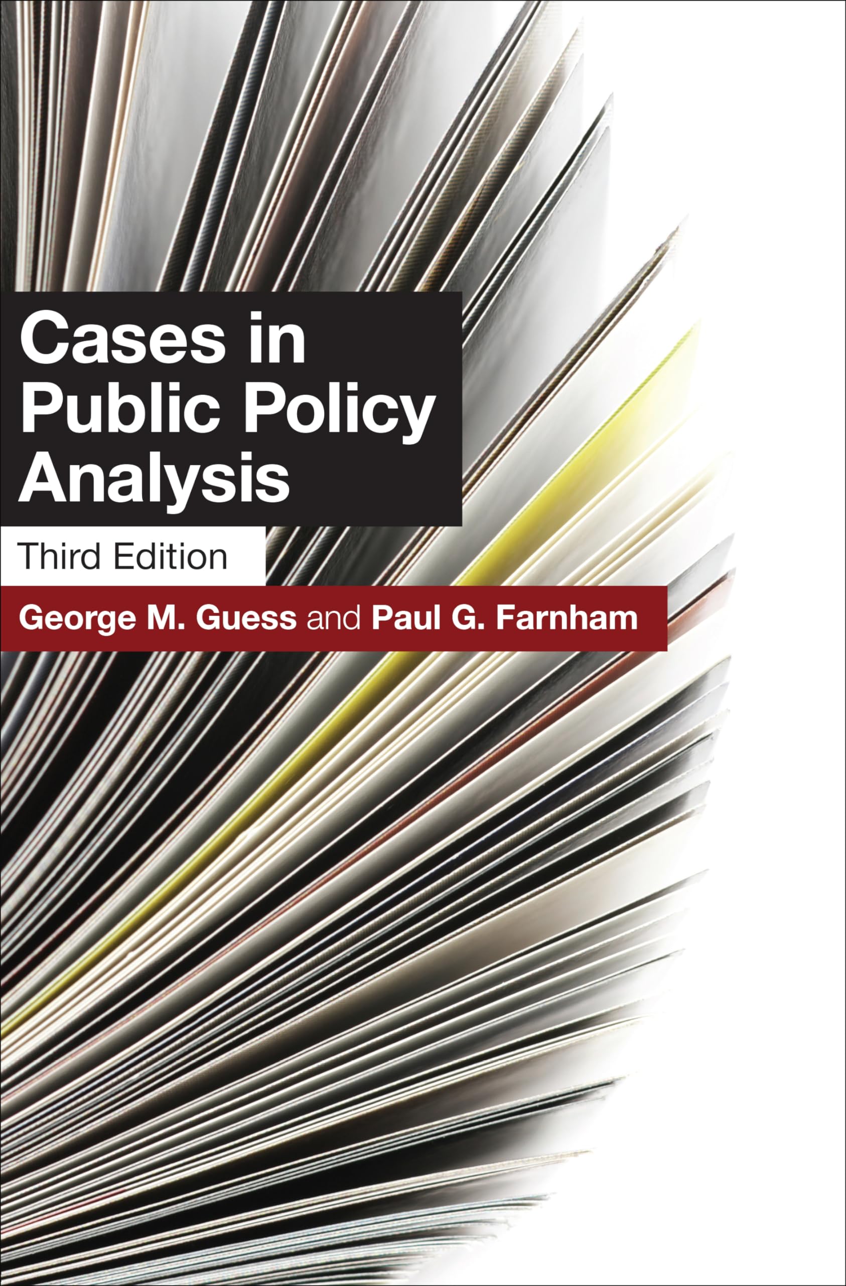 Cases in Public Policy Analysis,New