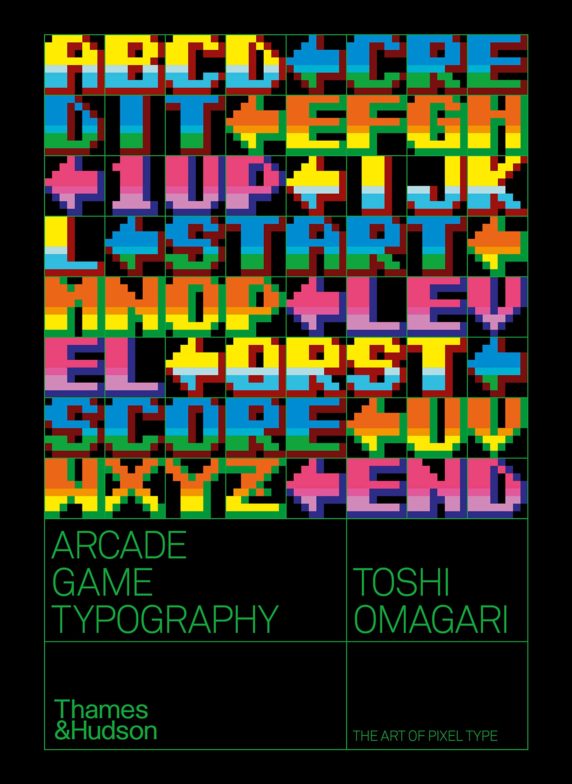 Arcade Game Typography: The Art Of Pixel Type,New