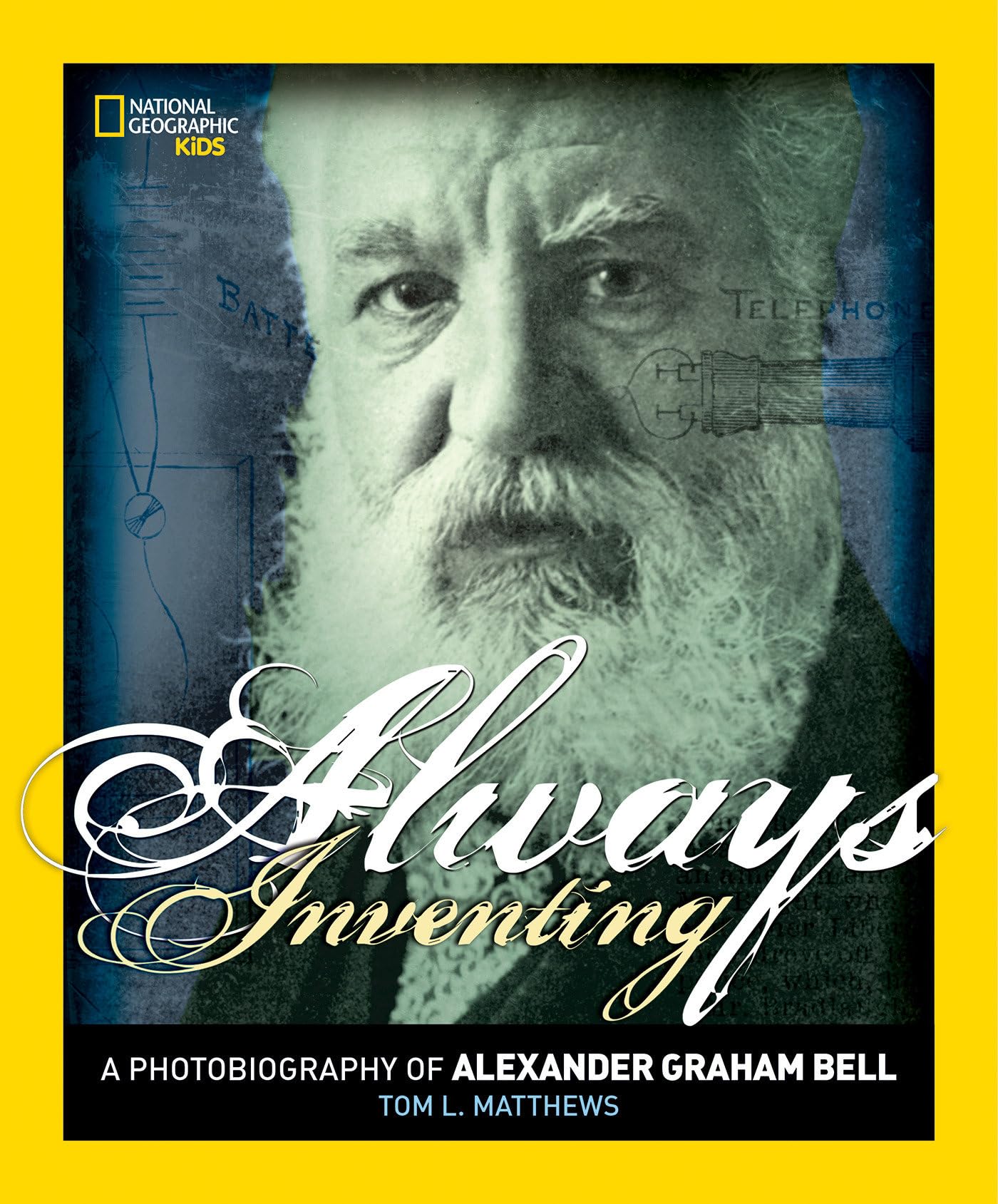 Always Inventing: A Photobiography of Alexander Graham Bell (Photobiographies),Used