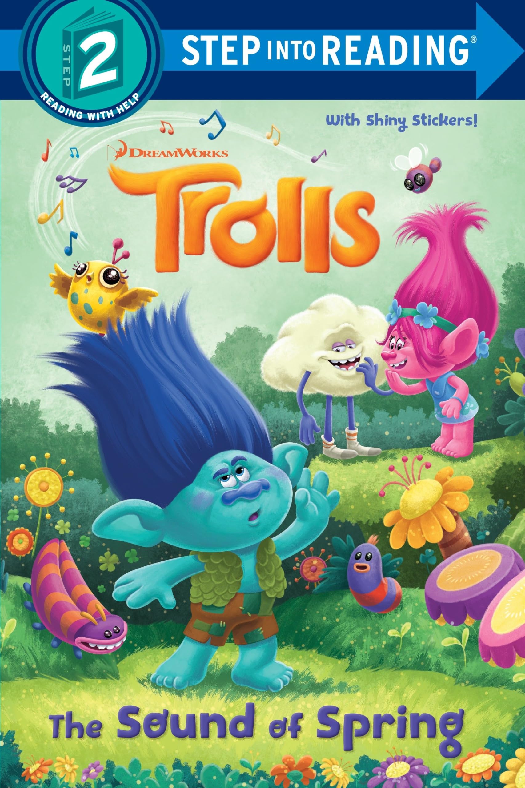 The Sound of Spring (DreamWorks Trolls) (Step into Reading),Used