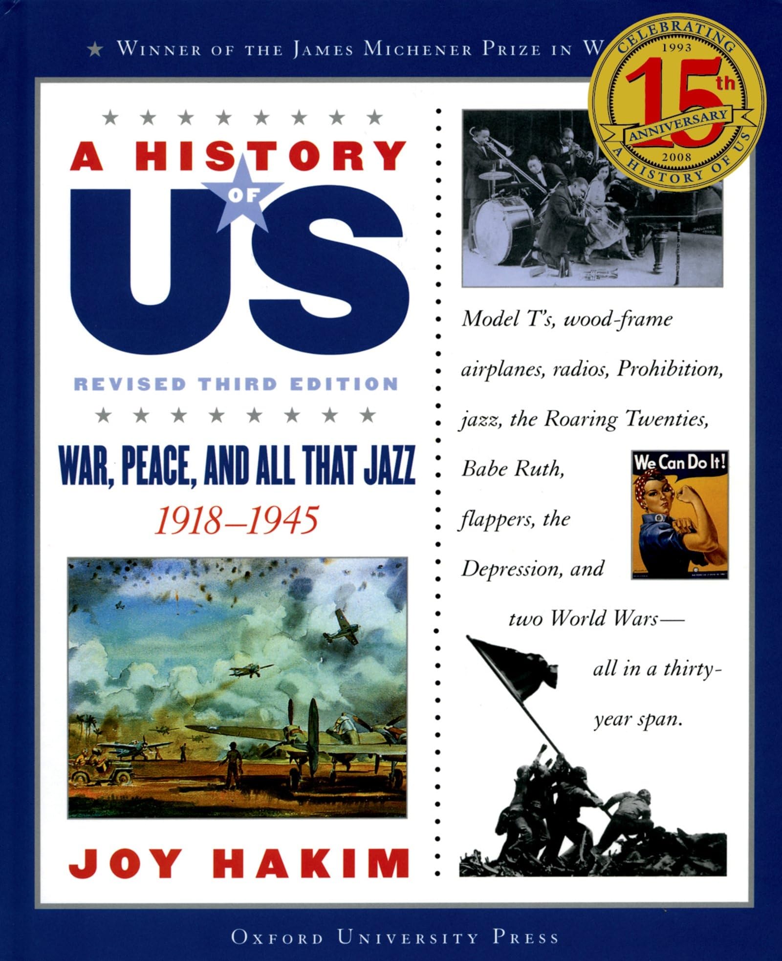 A History Of Us: War, Peace, And All That Jazz: 19181945A History Of Us Book Nine (A ^Ahistory Of Us),New