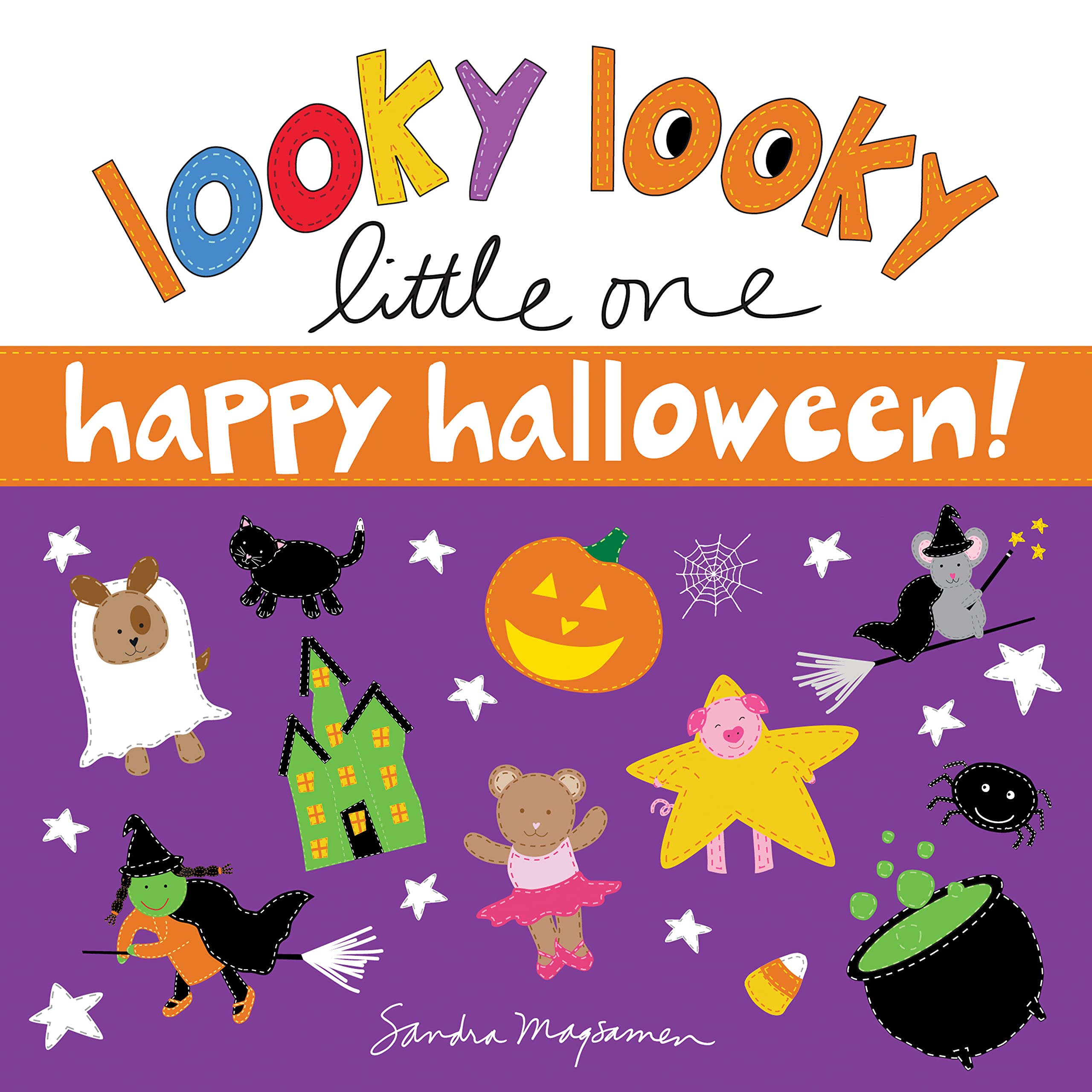Looky Looky Little One Happy Halloween: A Sweet and Spooky Seek and Find Adventure for Babies and Toddlers (Halloween board book,Used