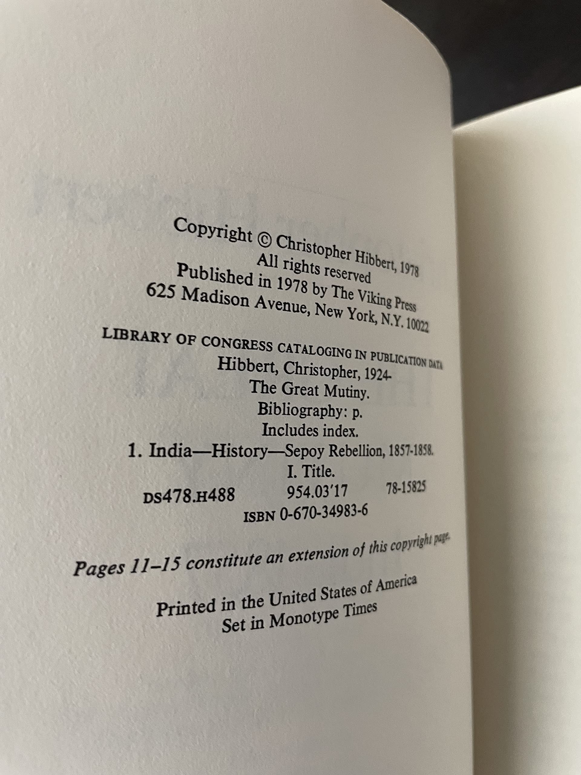 The Great Mutiny,New