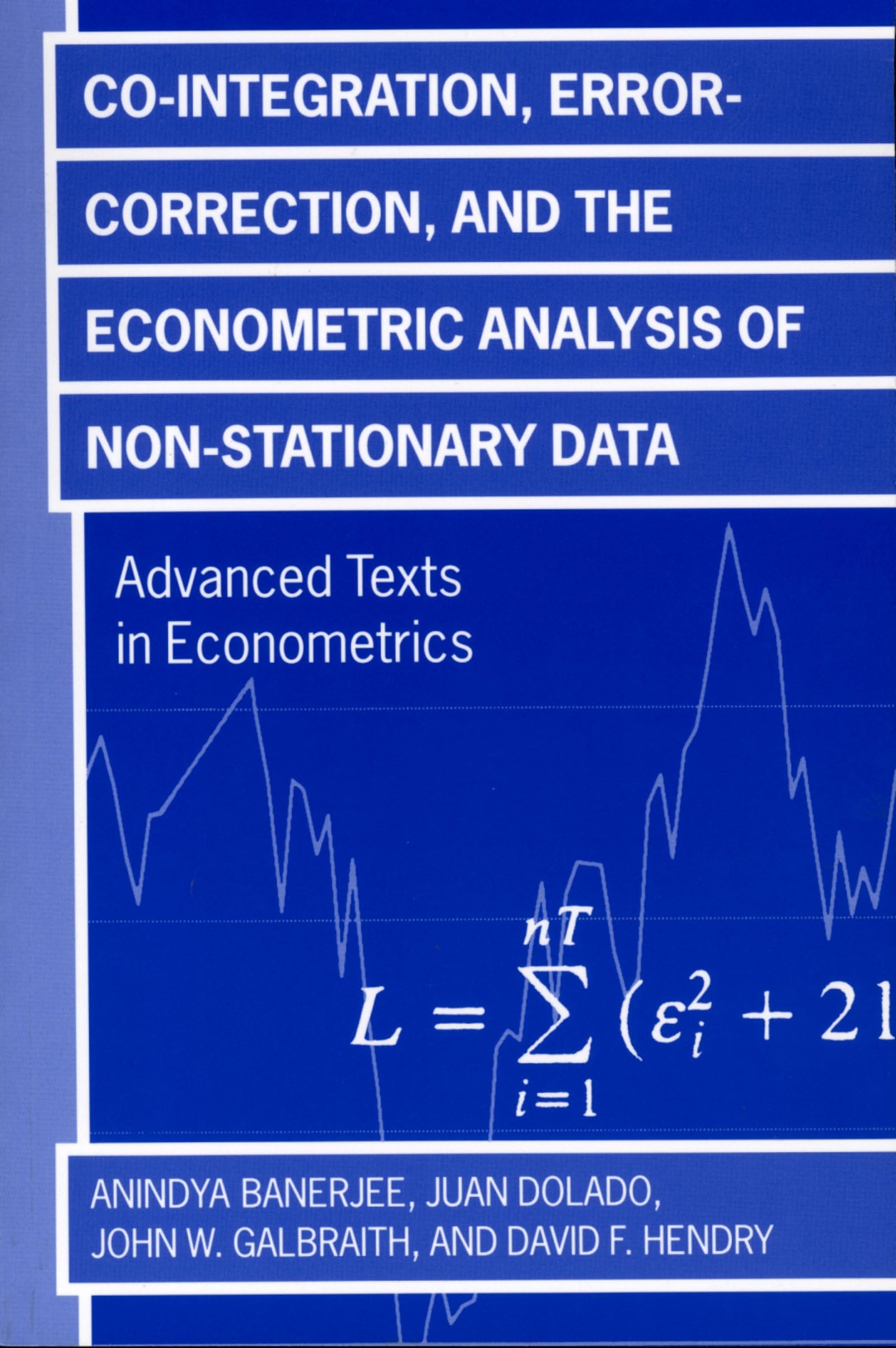 Cointegration, Error Correction, and the Econometric Analysis of NonStationary Data (Advanced Texts in Econometrics),Used