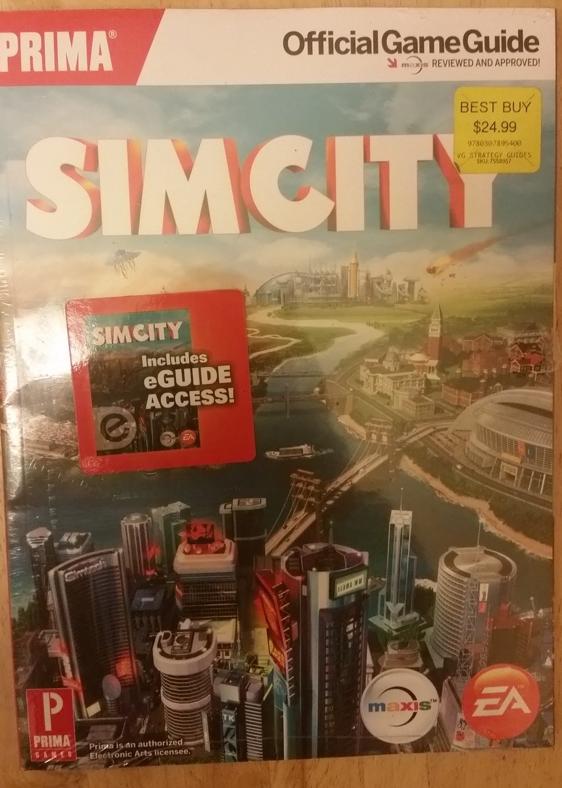 SimCity: Prima Official Game Guide,Used