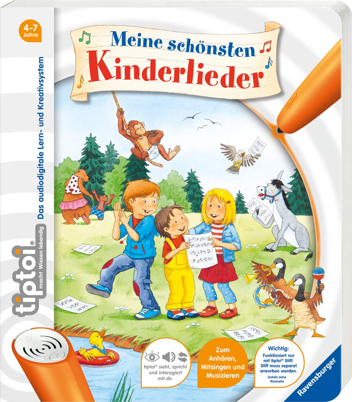 tiptoi Meine schnsten Kinderlieder,Used