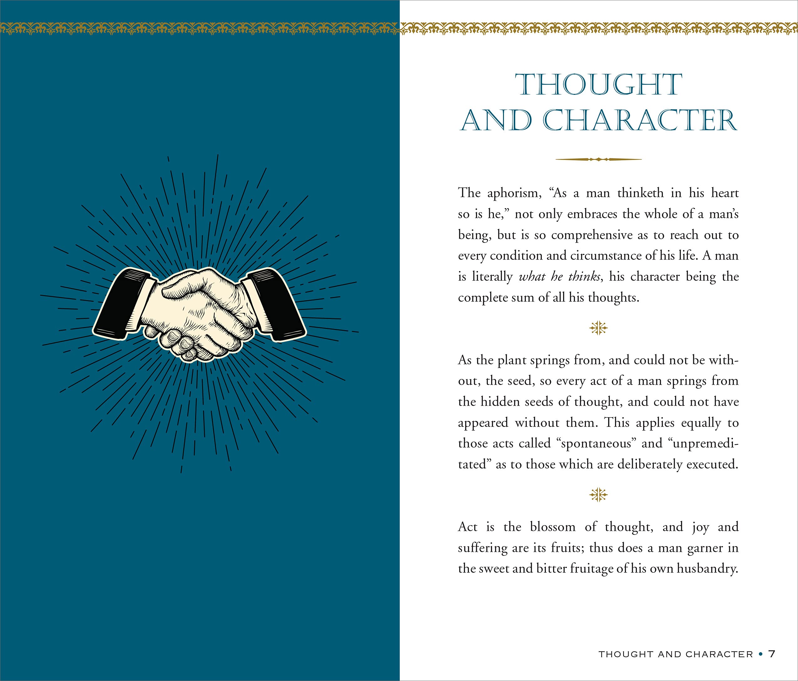 As A Man Thinketh (Deluxe, Hardcovder Edition),Used