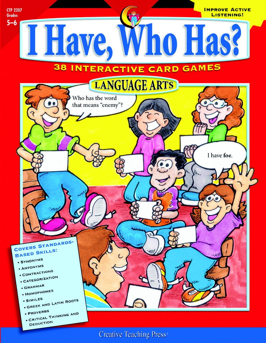 I Have, Who Has? Gr. 56 Language Arts,Used