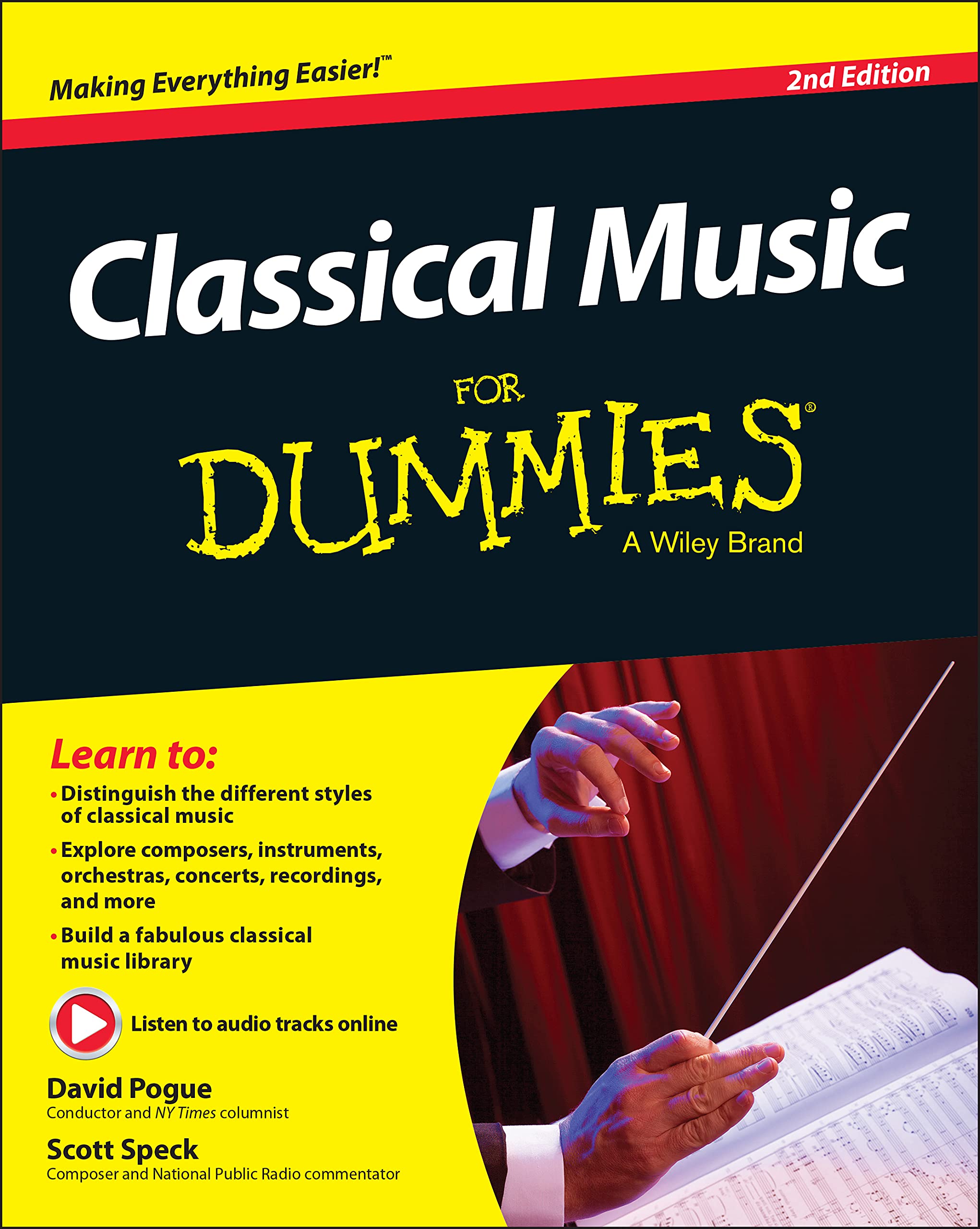 Classical Music Fd, 2e (For Dummies),Used