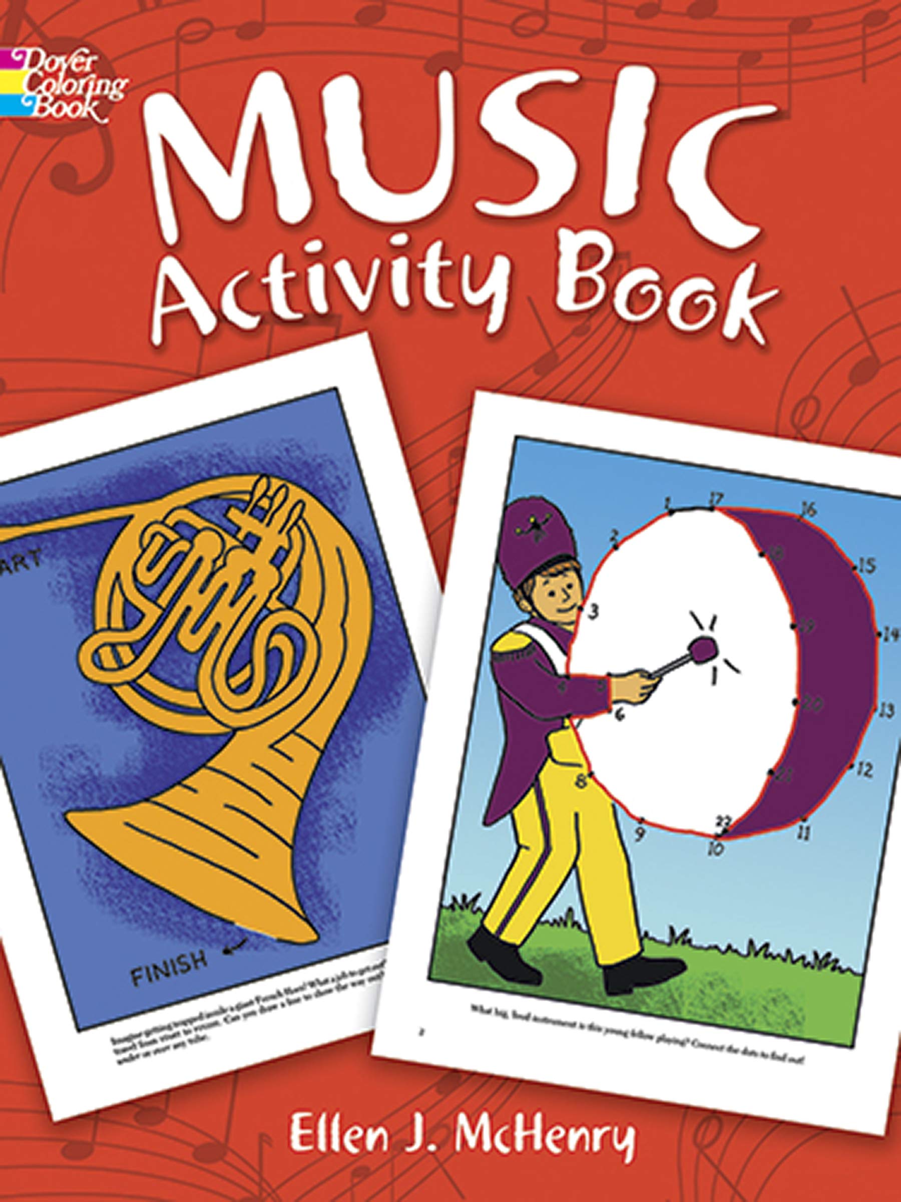 Music Activity Book (Dover Kids Activity Books),Used