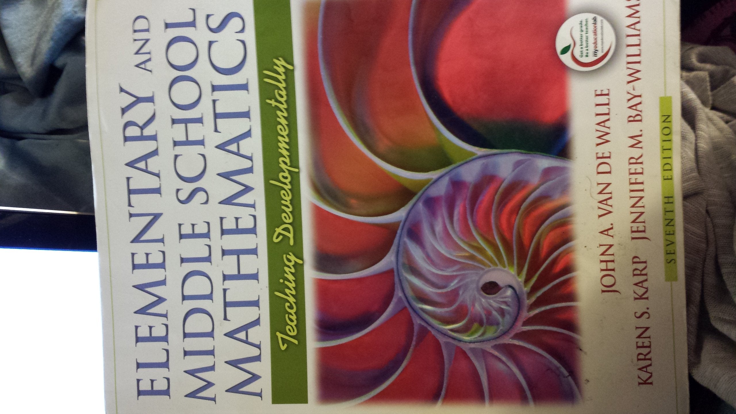 Elementary and Middle School Mathematics: Teaching Developmentally (7th Edition),New