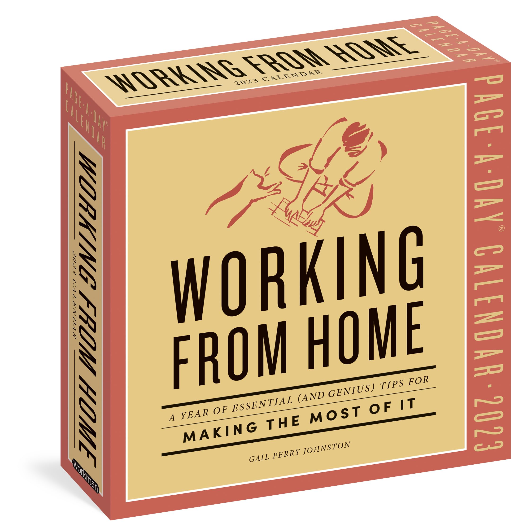 Working From Home Pageaday Calendar 2023: A Year Of Essential (And Genius) Tips For Making The Most Of It
