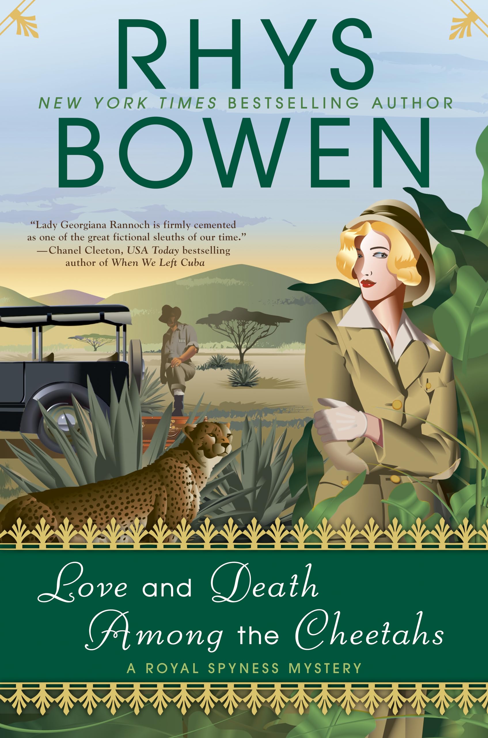 Love And Death Among The Cheetahs (A Royal Spyness Mystery),New