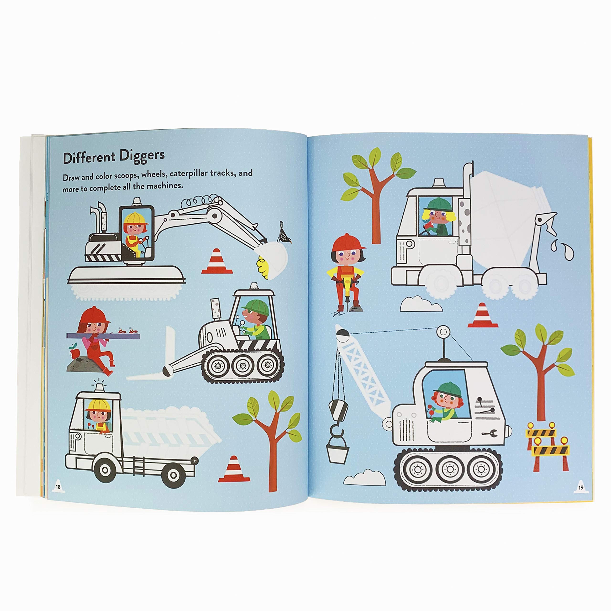 Busy Builders: Puzzle Activities (Press Out and Play Puzzle Activity Book),Used