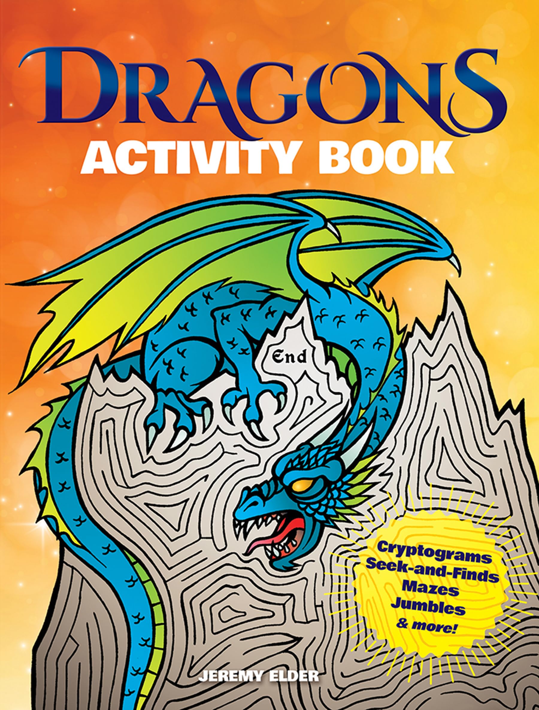 Dragons Activity Book (Dover Kids Activity Books: Fantasy),Used