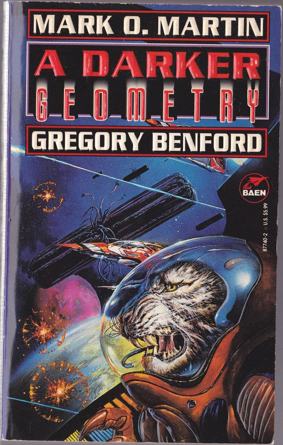 A Darker Geometry: A ManKzin Novel,Used