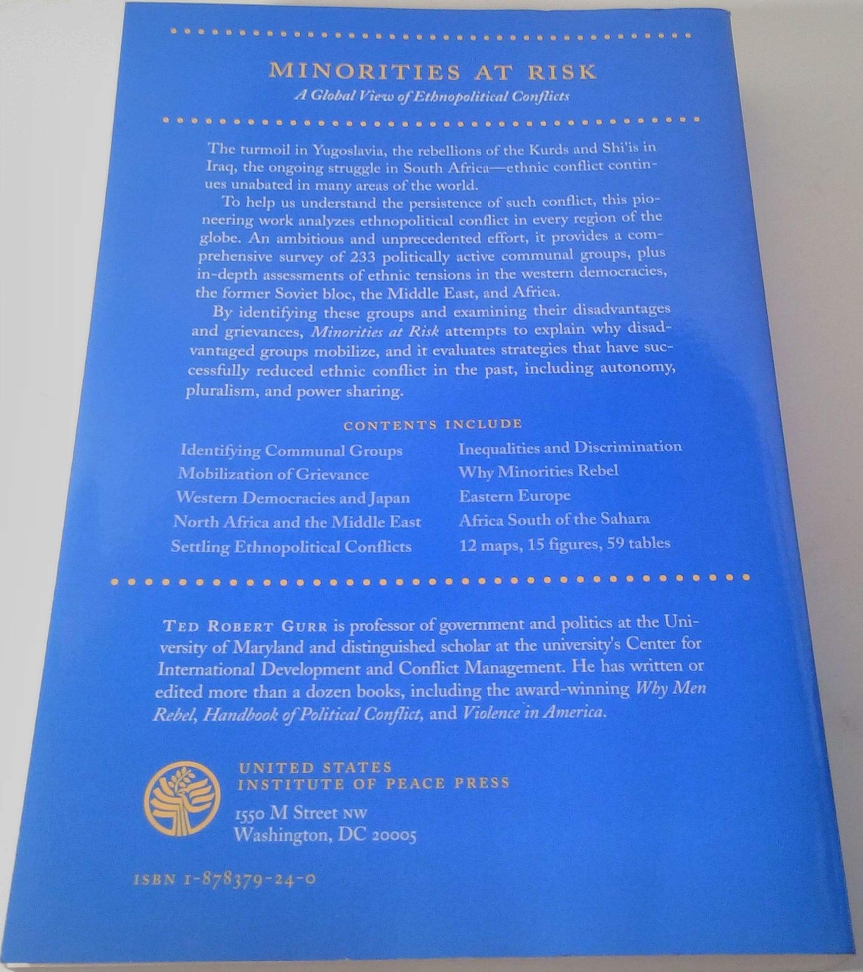 Minorities at Risk: A Global View of Ethnopolitical Conflicts,Used