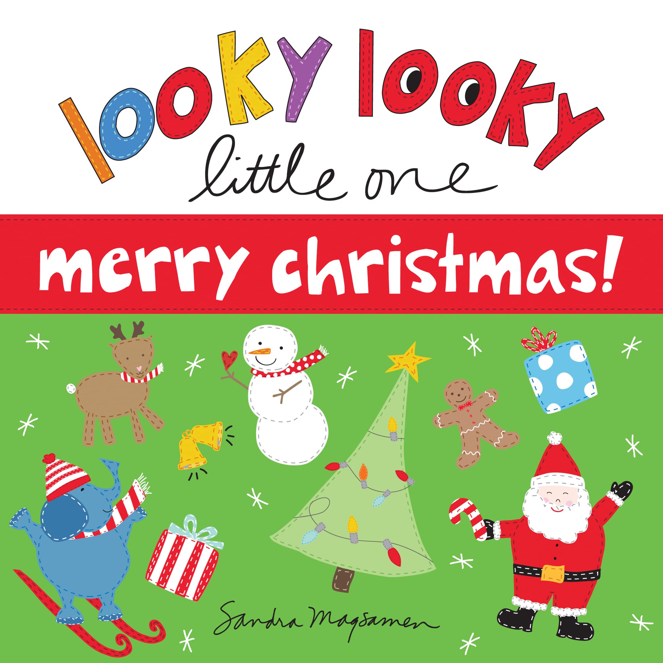 Looky Looky Little One Merry Christmas: A Seek and Find Holiday Board Book (Baby's First Christmas, stocking stuffer for toddler,Used