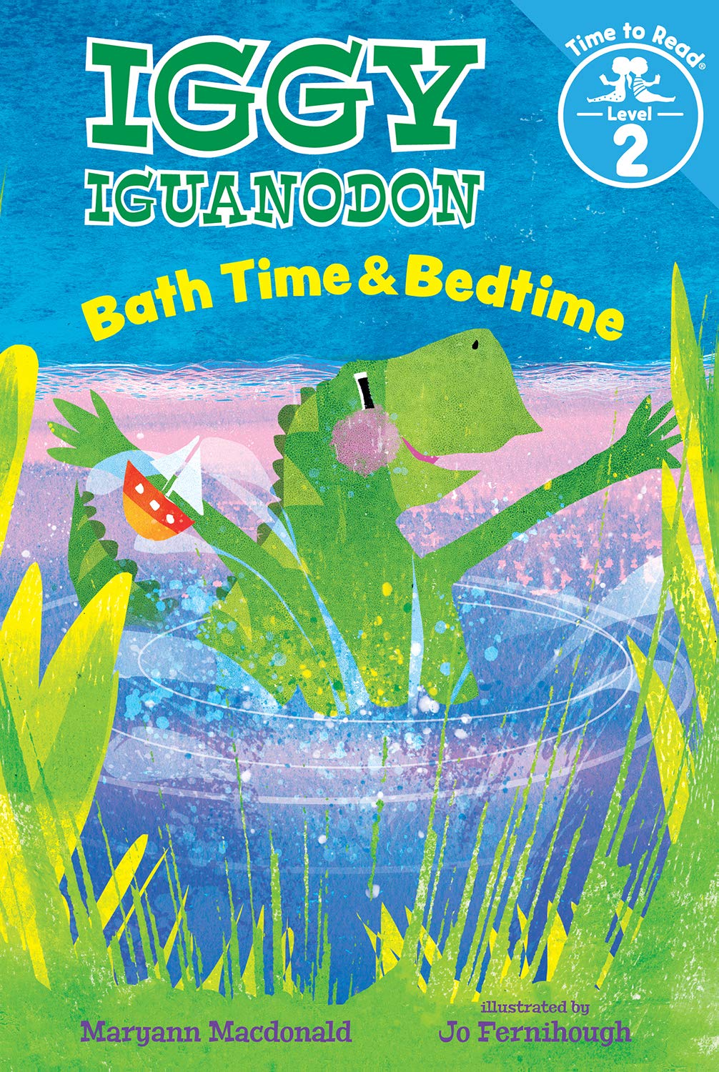 Bath Time & Bedtime (Iggy Iguanodon: Time To Read, Level 2),Used