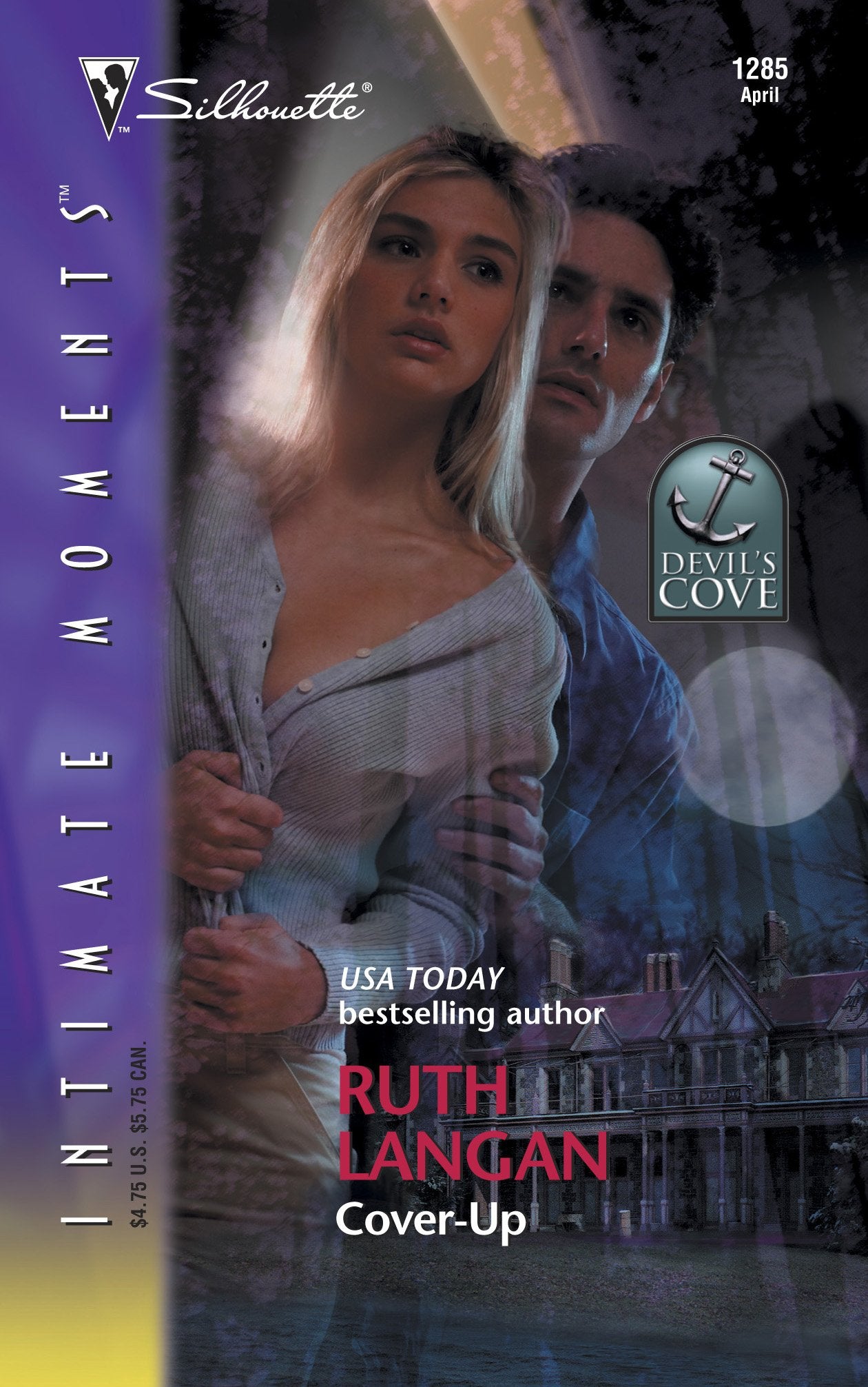 CoverUp (Silhouette Intimate Moments No. 1285) (Devil's Cove),Used