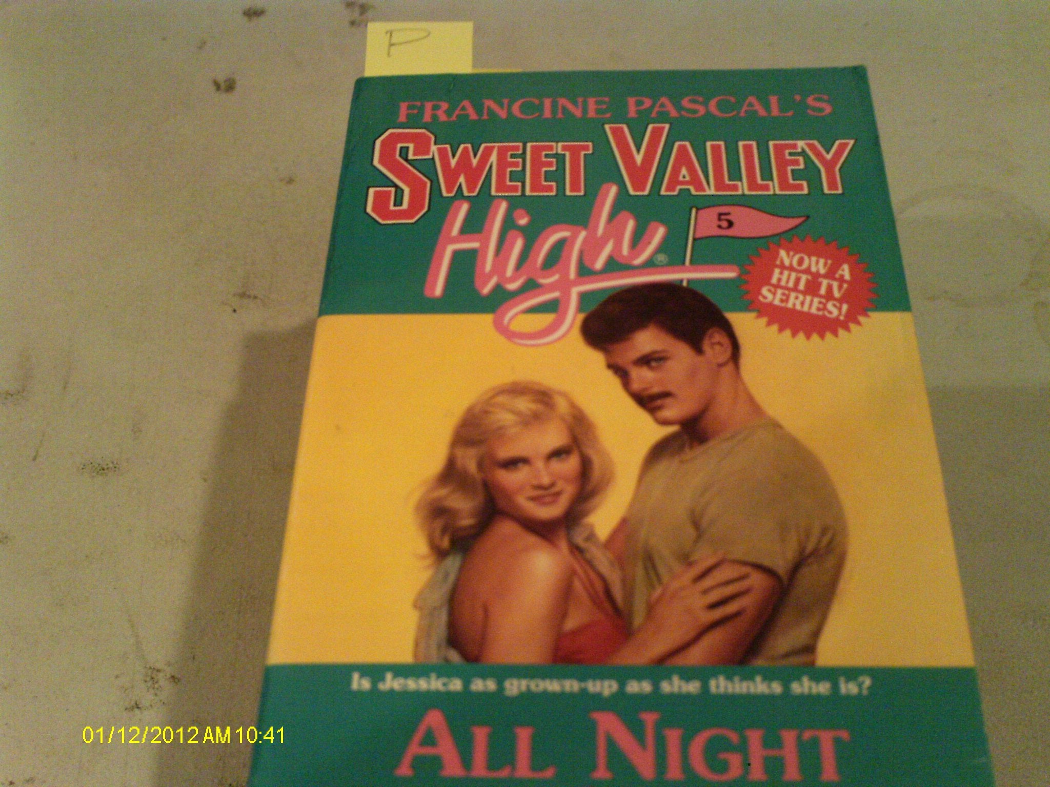 Sweet Valley High #5: All Night Long,Used