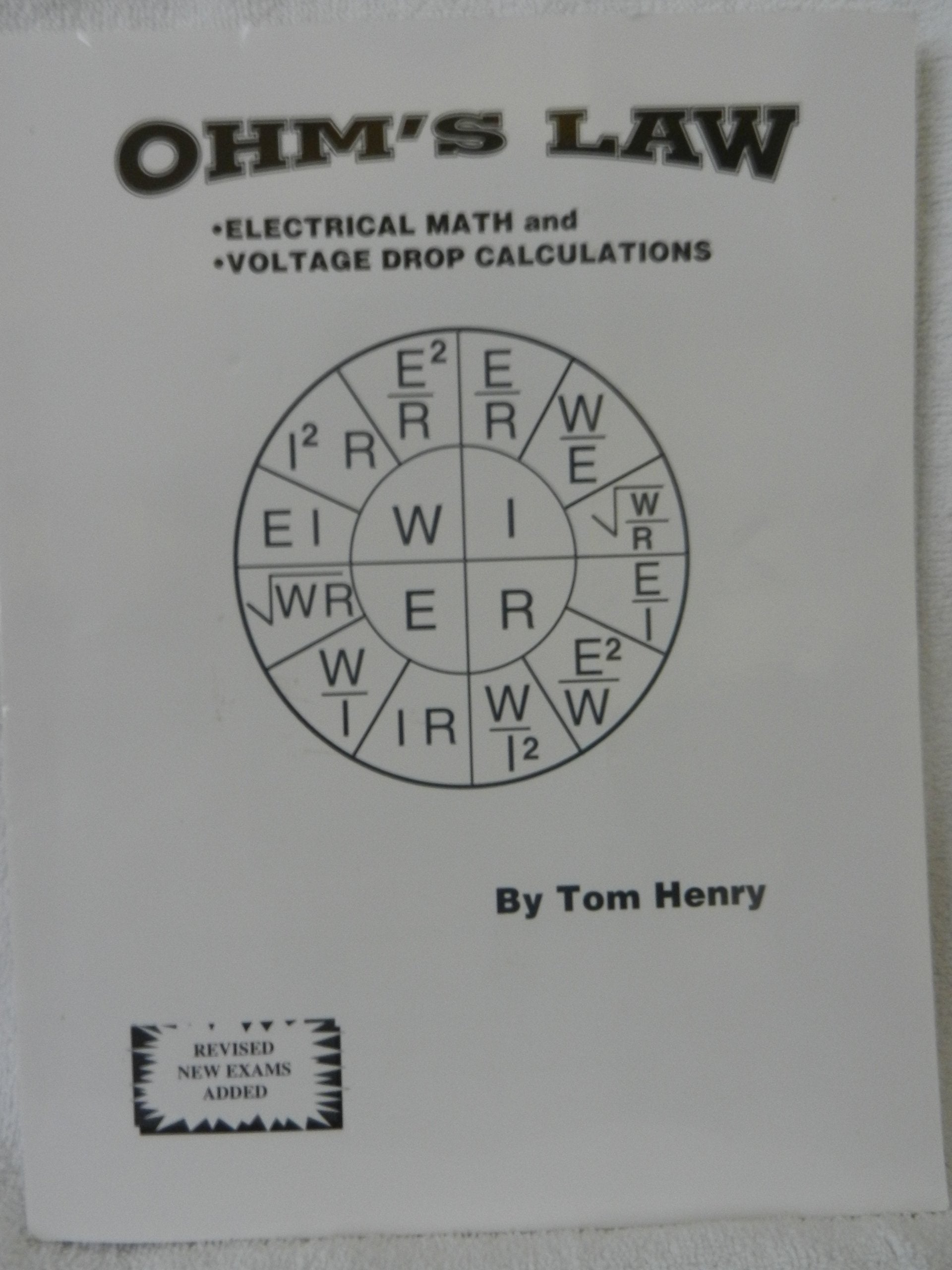 Ohm'S Law, Electrical Math And Voltage Drop Calculations,New