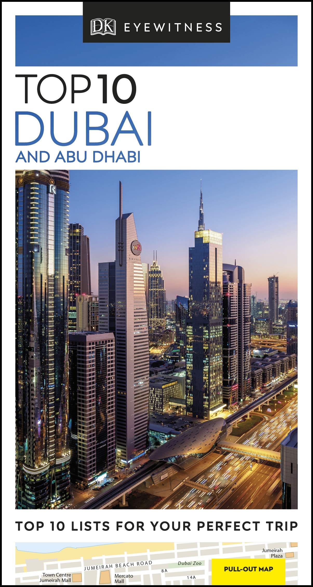 DK Eyewitness Top 10 Dubai and Abu Dhabi (Pocket Travel Guide),Used