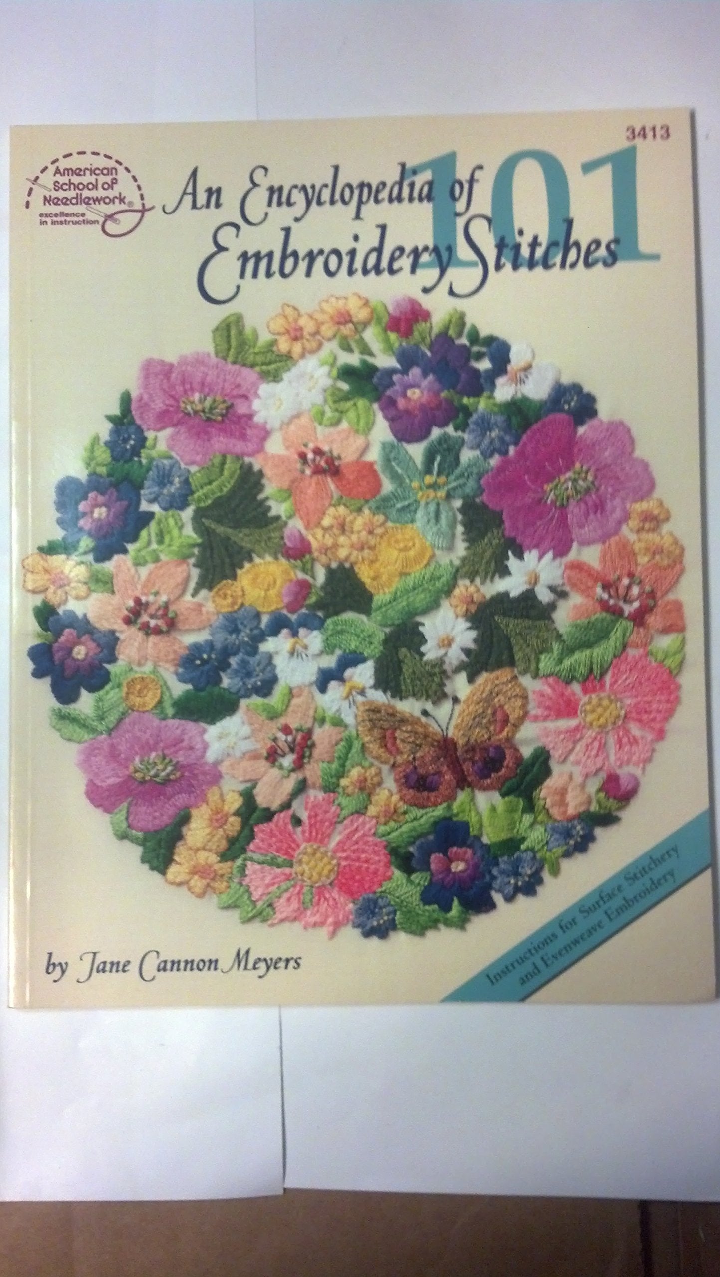 Encyclopedia 101 Embroidery Stitches,Used