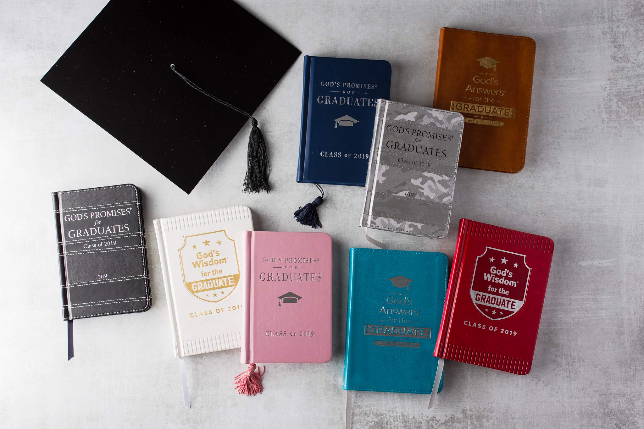 God's Answers for the Graduate: Class of 2019  Brown NKJV: New King James Version,Used