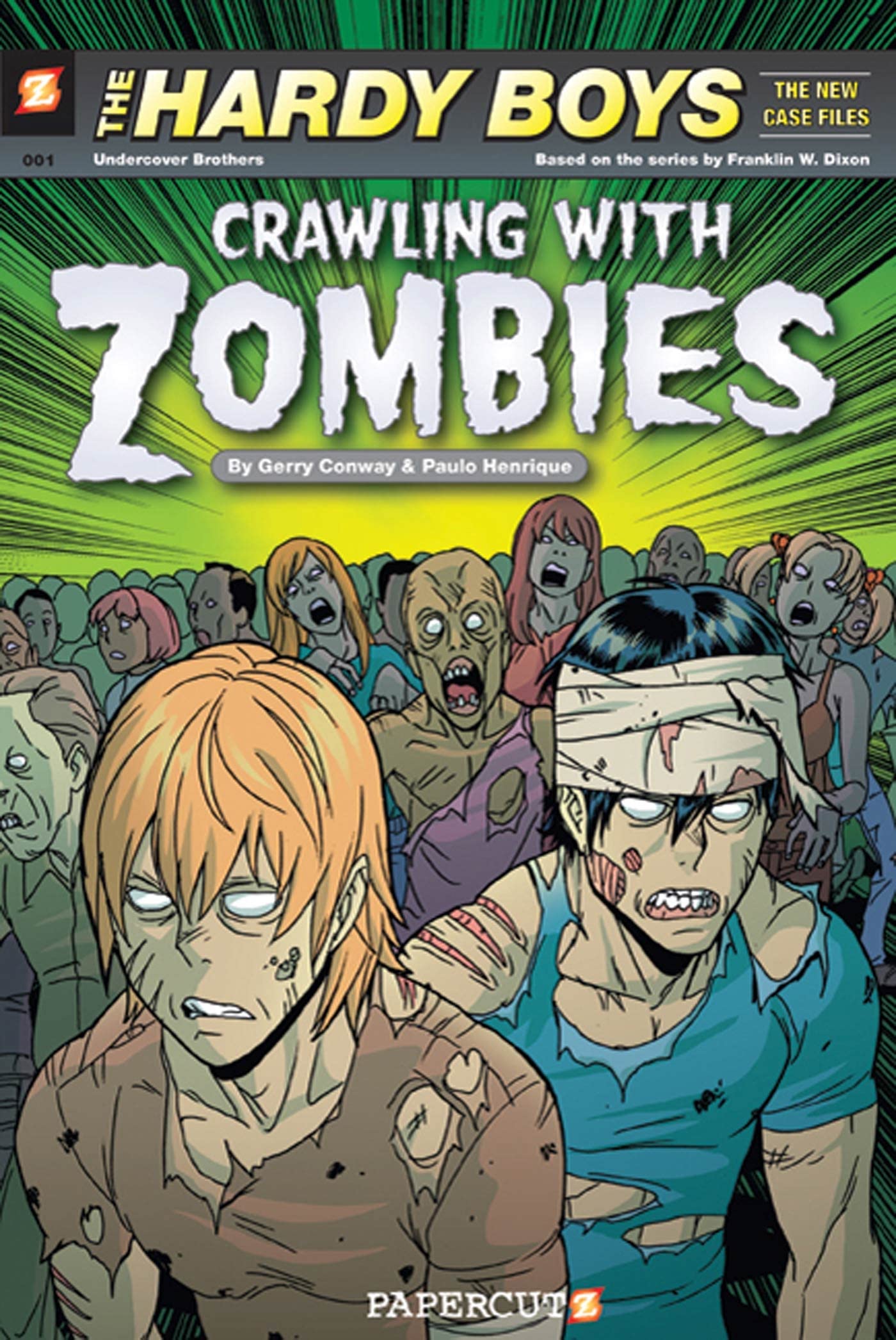 Hardy Boys The New Case Files #1: Crawling with Zombies (The Hardy Boys The New Case Files, 1),Used