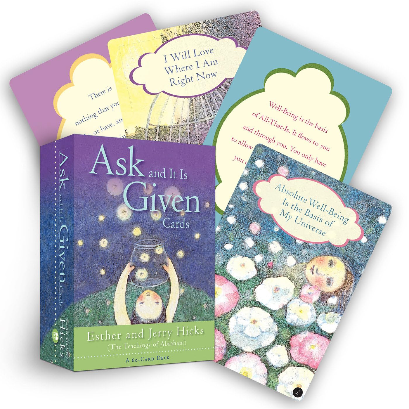Ask And It Is Given Cards: A 60Card Deck plus Dear Friends card,Used