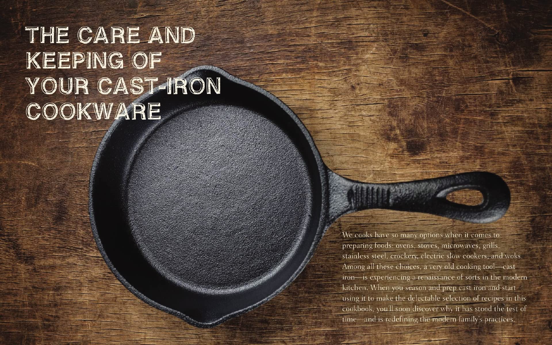 The Cast Iron Skillet Cookbook: A Collection of Over 200 Delicious Recipes for Every Kitchen,Used
