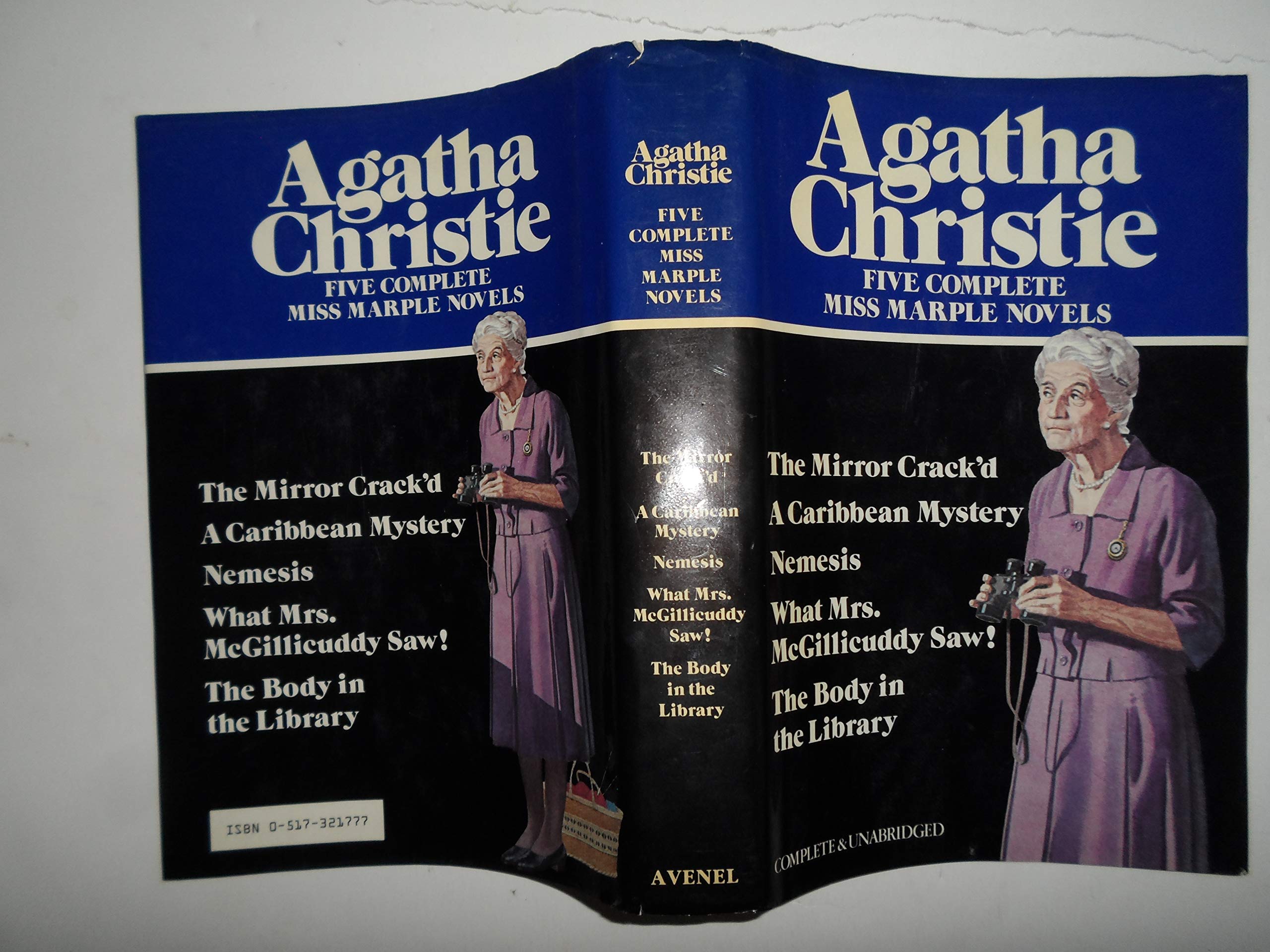 Five Complete Miss Marple Novels,New
